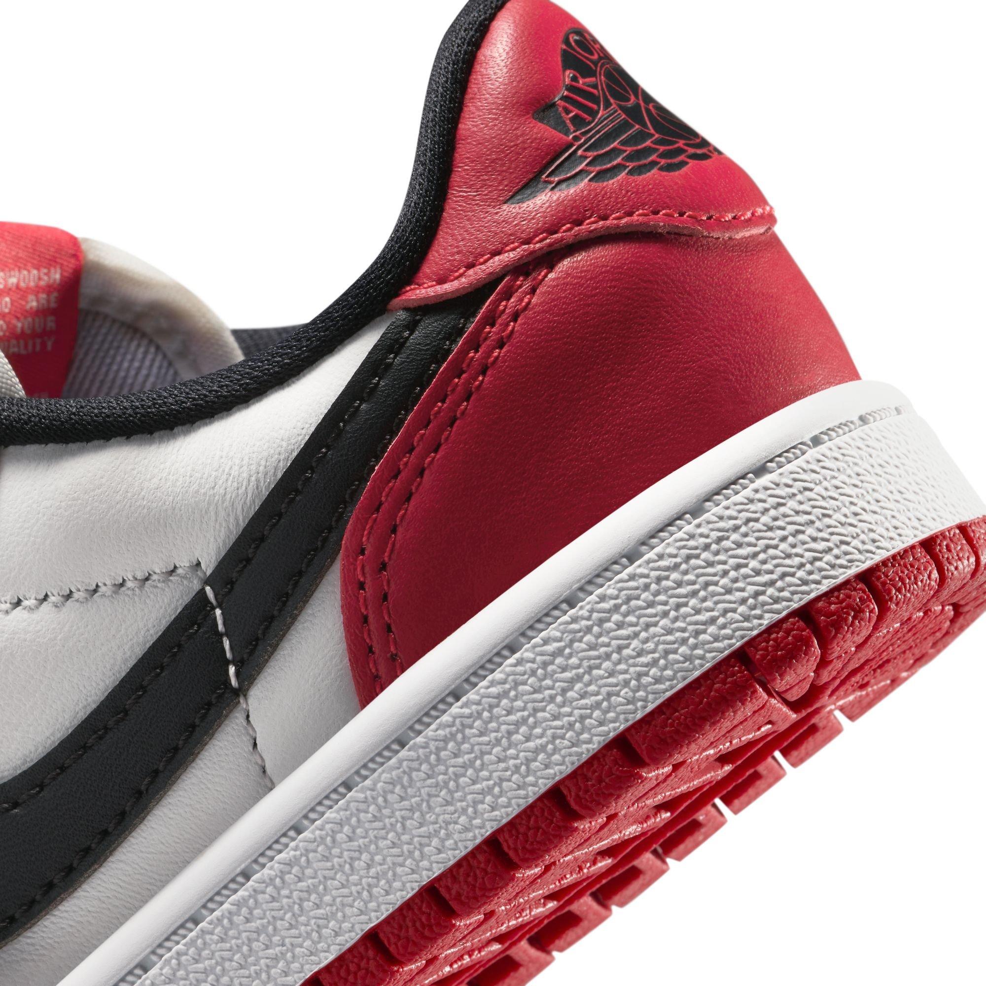 Jordan 1 Retro Low "Chicago" Preschool Kids' Shoe - VARSITY RED/BLACK/SUMMIT WHITE Thumbnail View 6