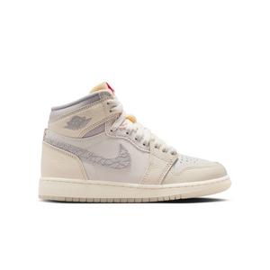 Jordan 1 Retro High OG "Elephant Swoosh" Preschool Kids' Shoe
