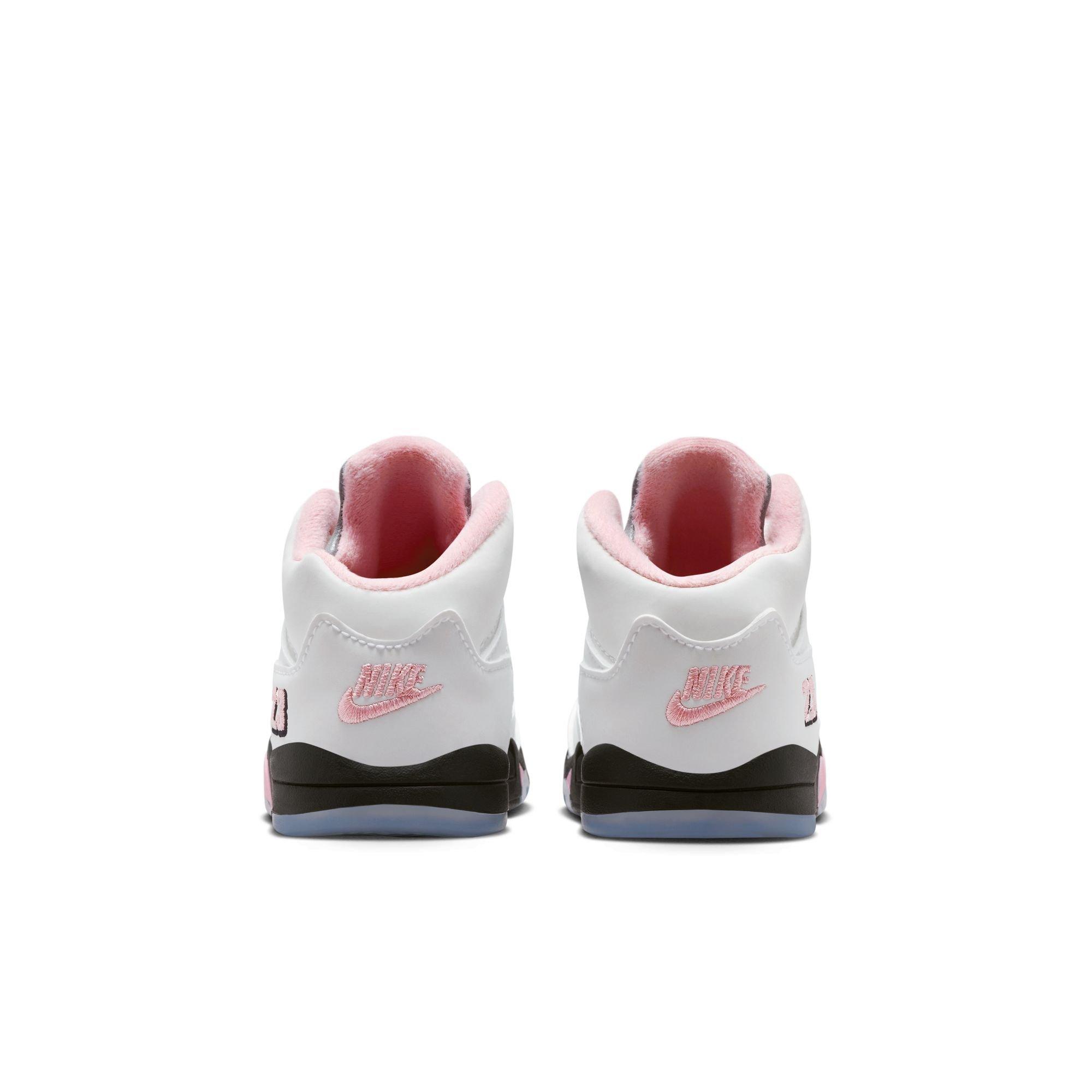 Jordan 5 Retro Toddler Kids' "Medium Soft Pink" Shoe