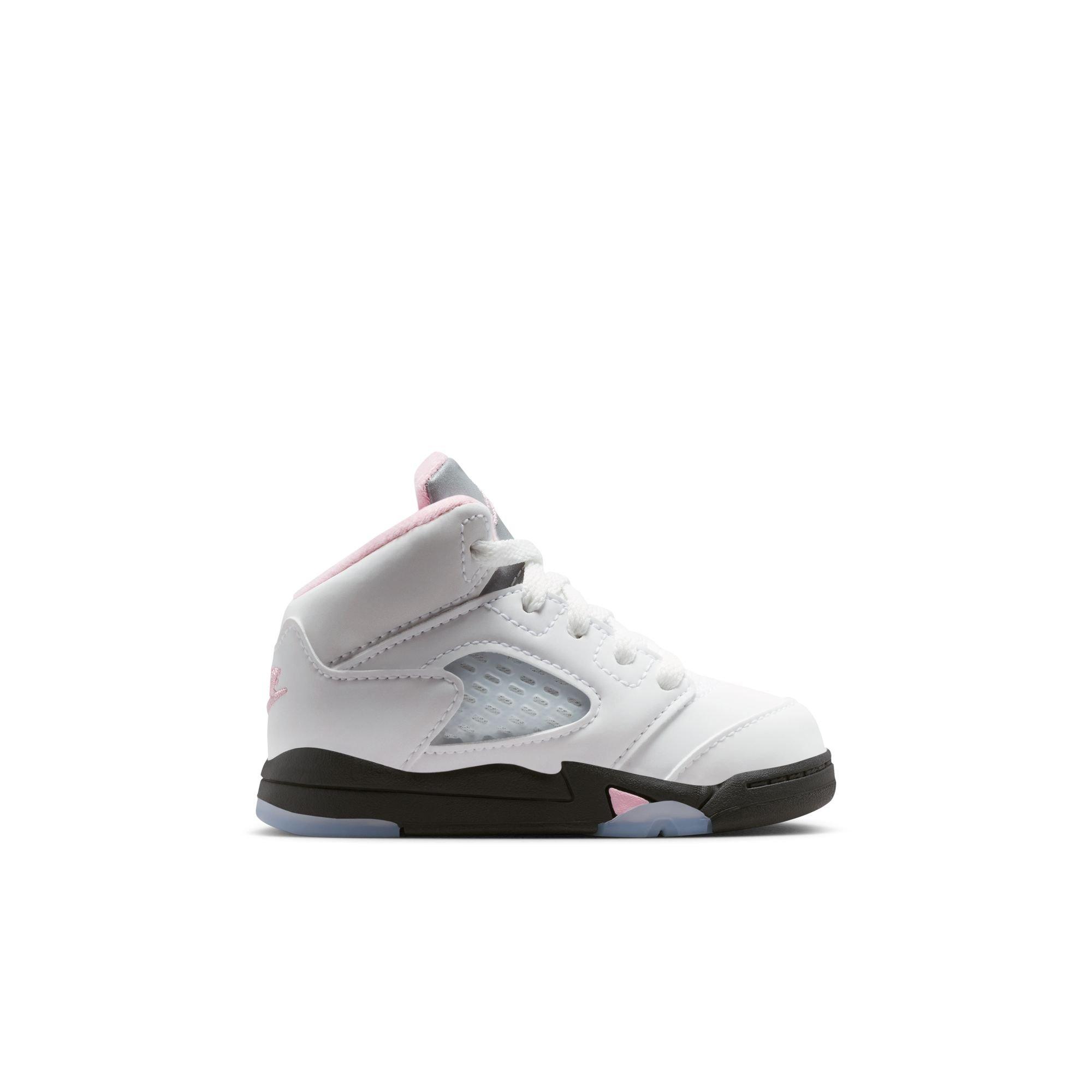 Jordan 5 Retro Toddler Kids' "Medium Soft Pink" Shoe