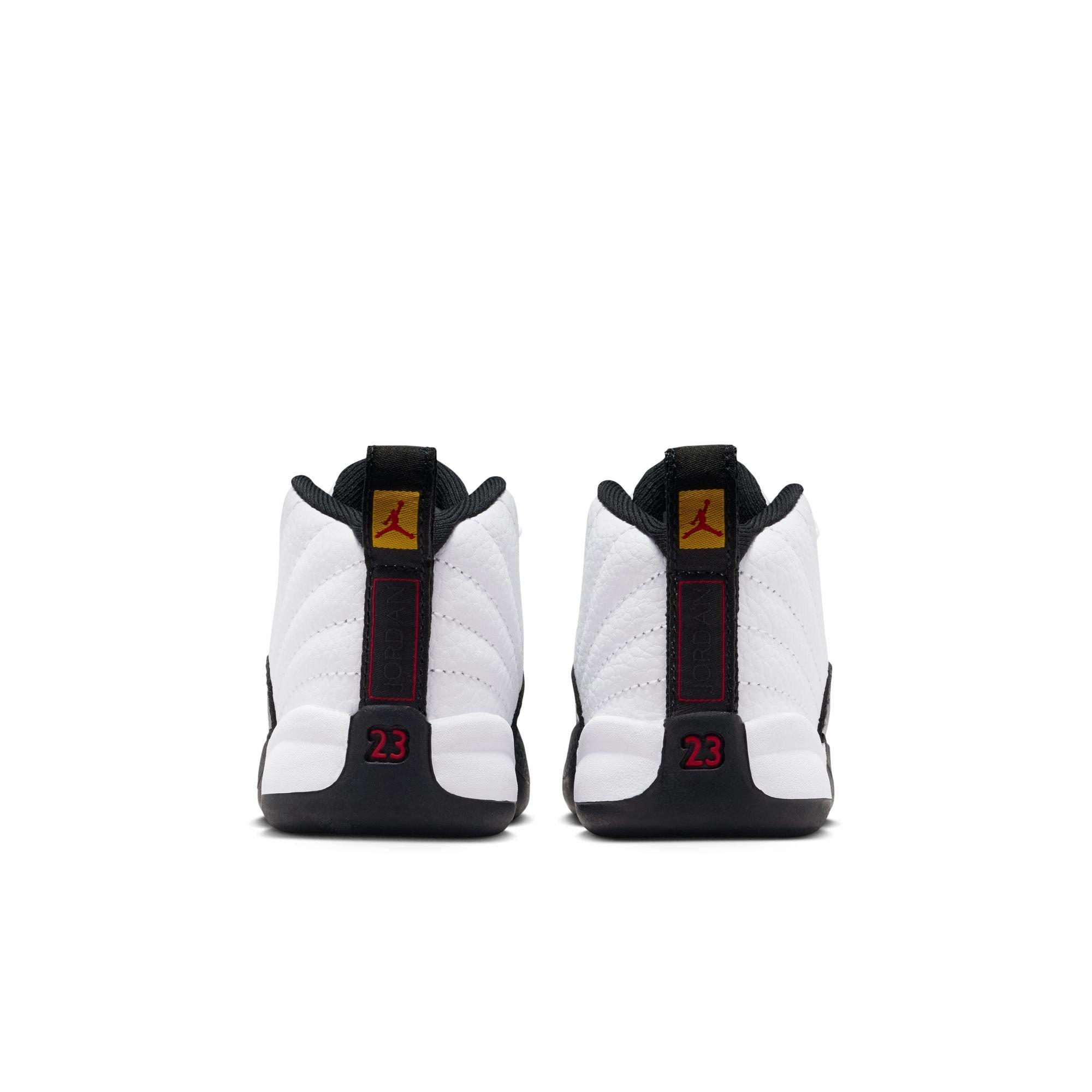 Jordan 12 Retro Toddler Kids' "Taxi" Shoe