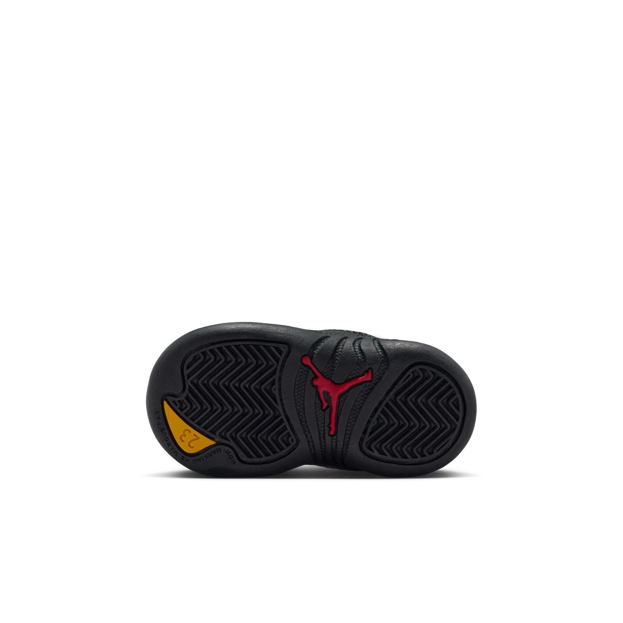 Jordan 12 Retro Toddler Kids' "Taxi" Shoe