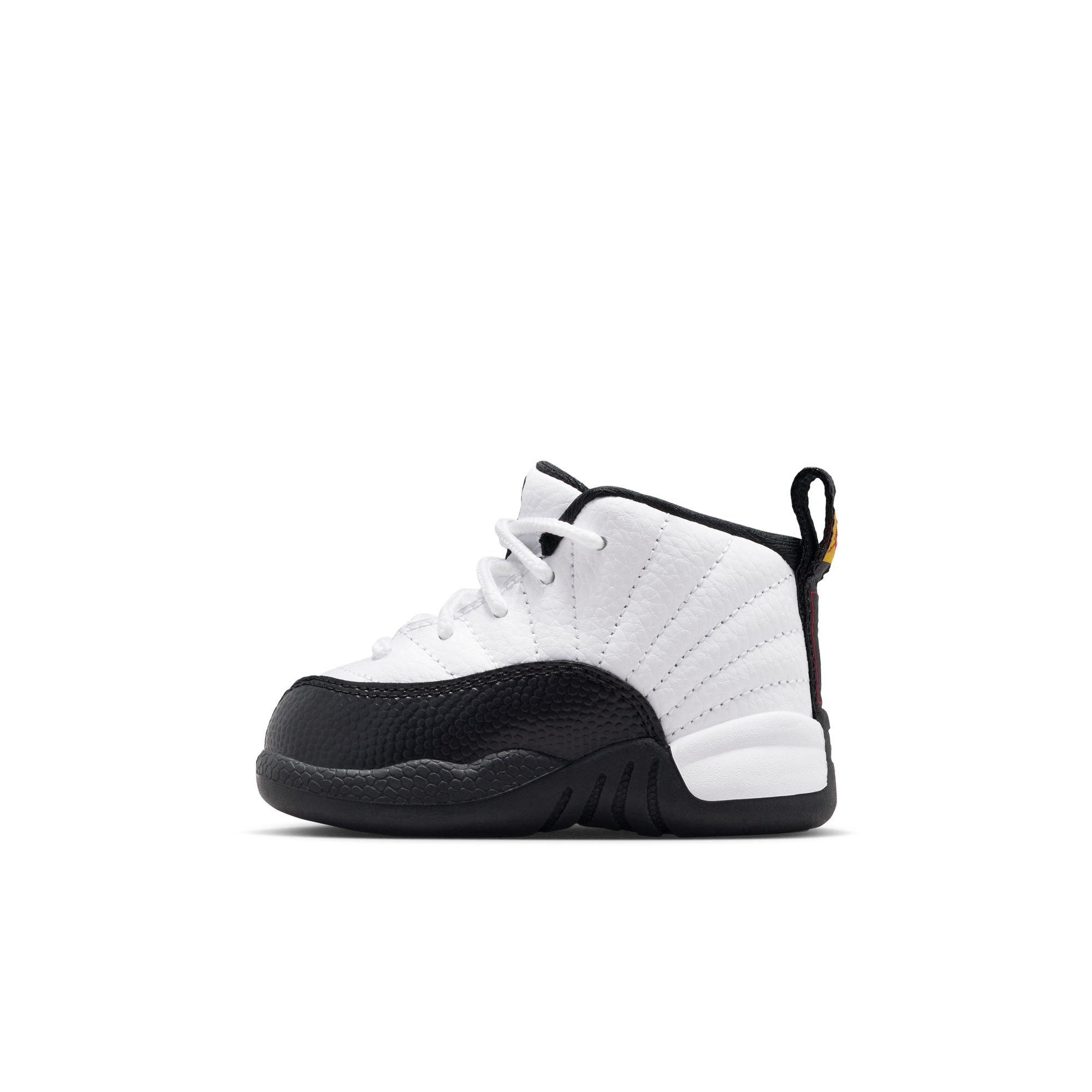 Jordan 12 Retro Toddler Kids' "Taxi" Shoe