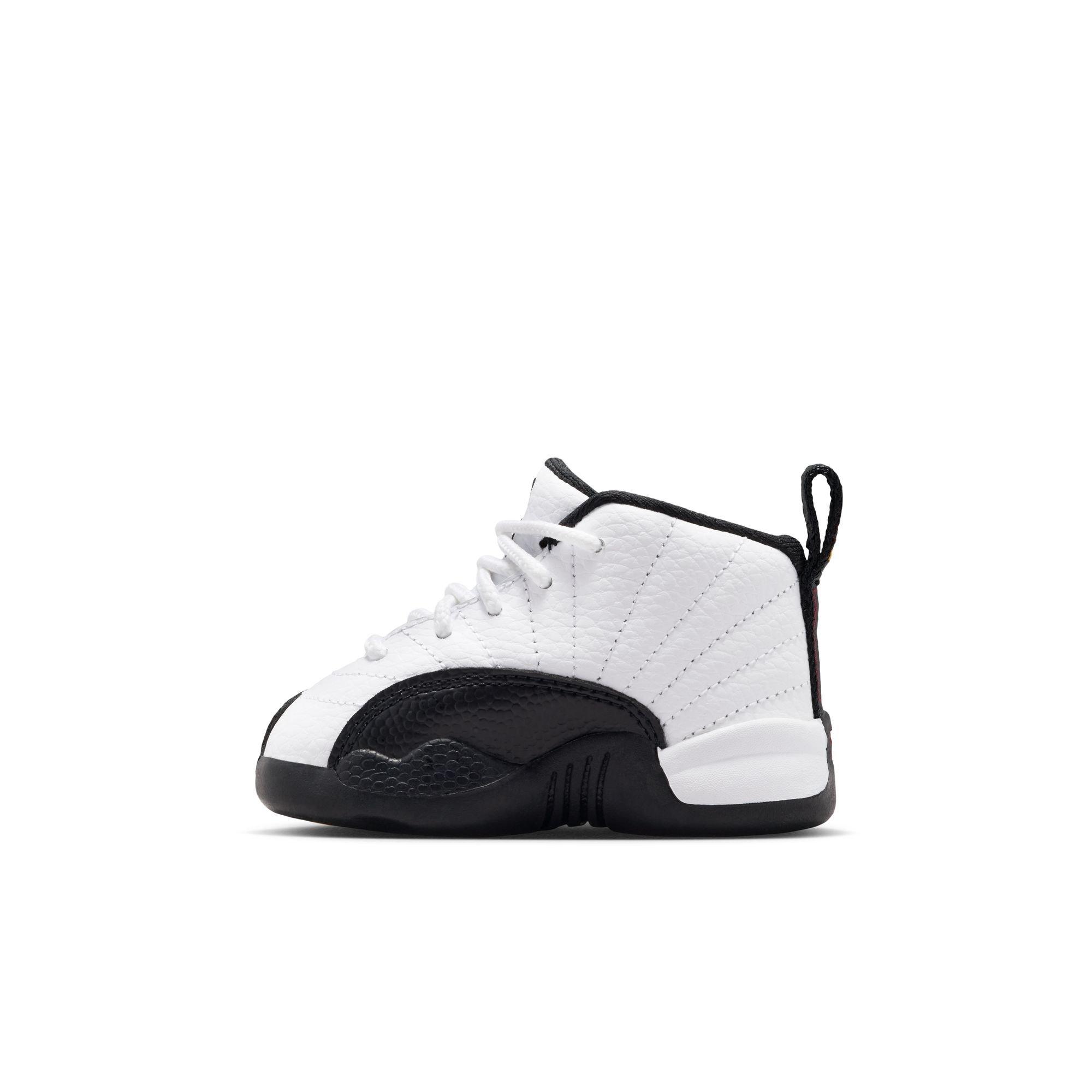 Jordan 12 Retro Toddler Kids' "Taxi" Shoe