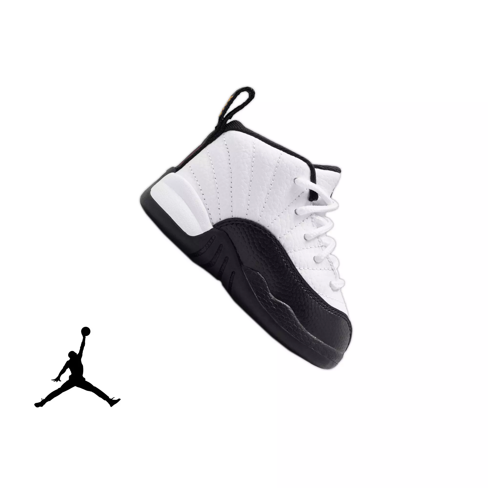 Jordan 12 Retro "Taxi" Toddler Kids' Shoe - WHITE/BLACK/TAXI