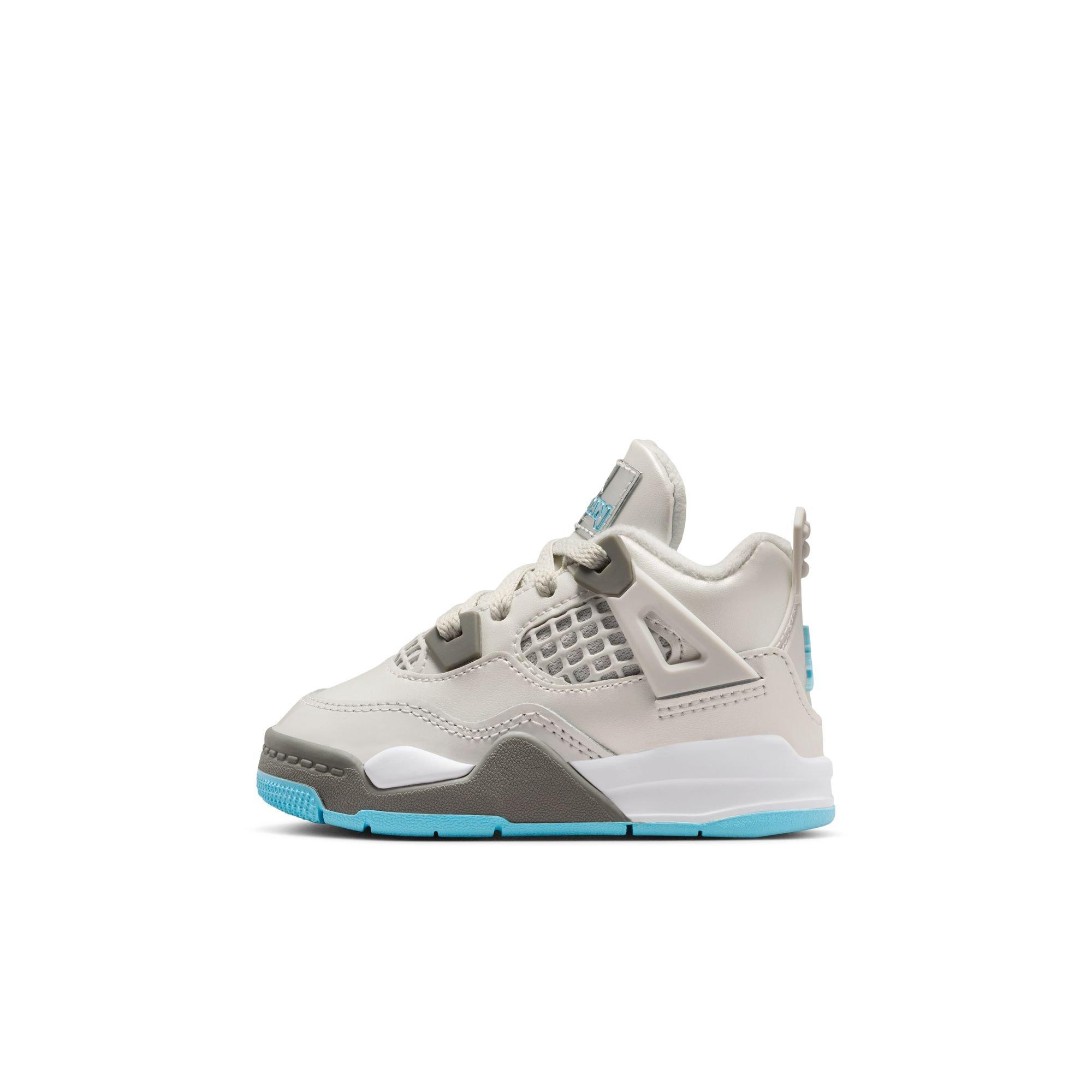 Jordan 4 Retro Toddler Kids' "Blue Chill" Shoe