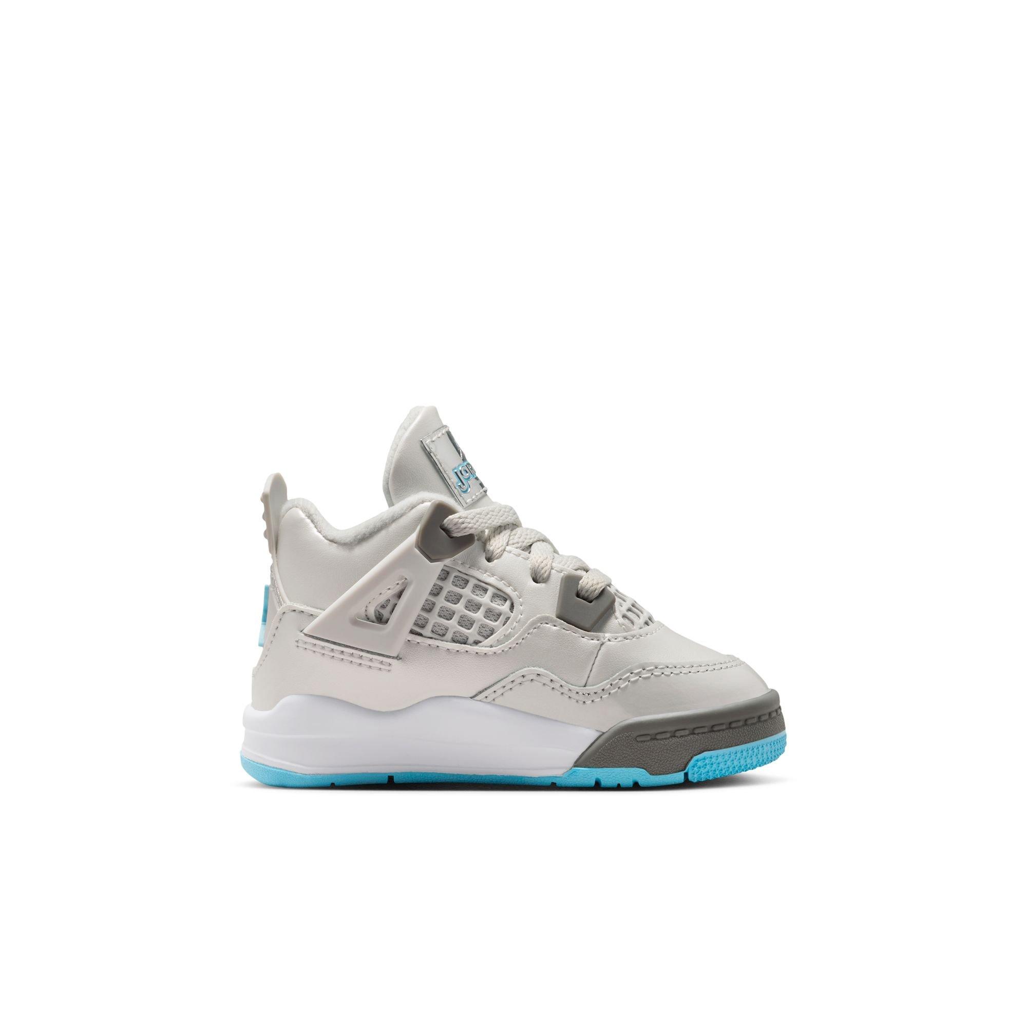 Jordan 4 Retro Toddler Kids' "Blue Chill" Shoe