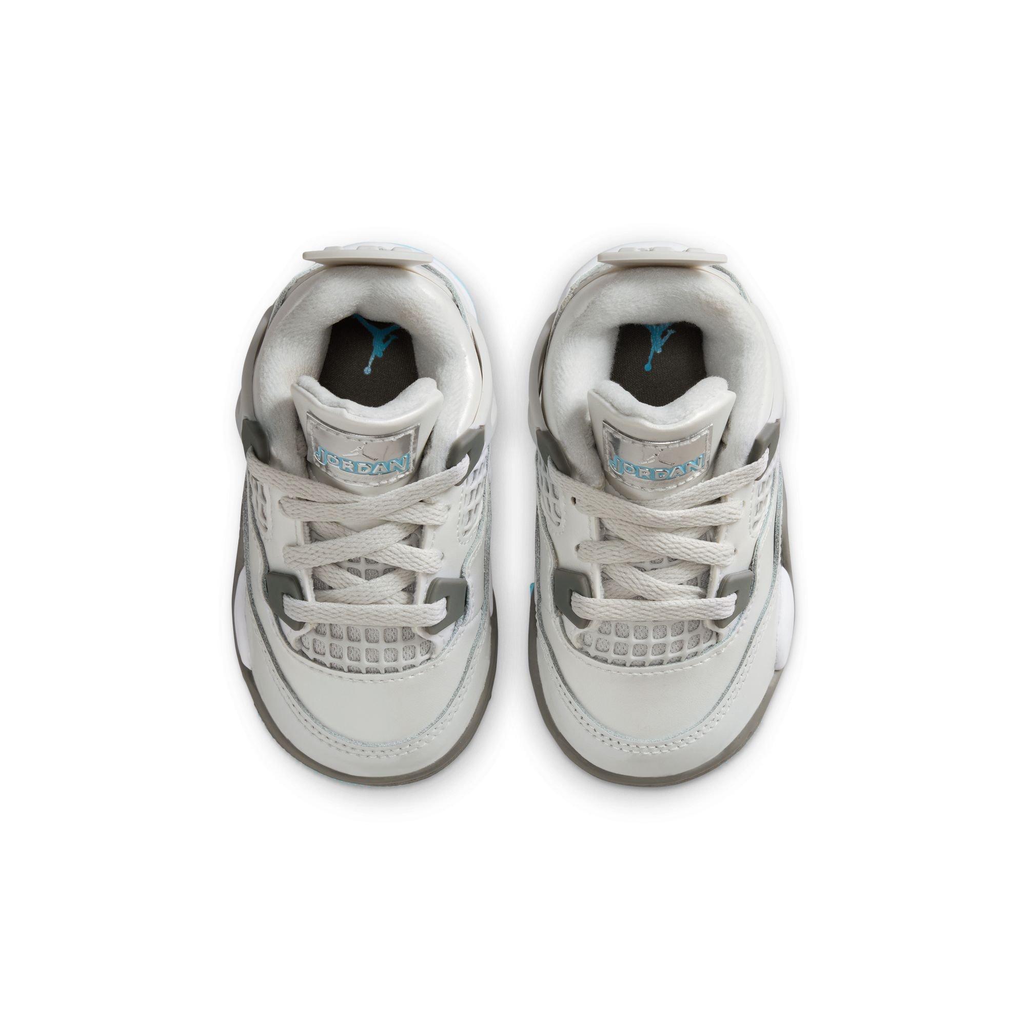 Jordan 4 Retro Toddler Kids' "Blue Chill" Shoe