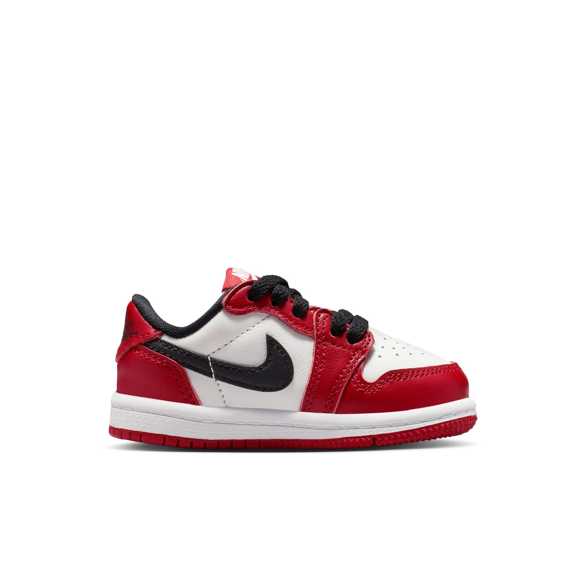 Jordan 1 Retro Low "Chicago" Toddler Kids' Shoe - VARSITY RED/BLACK/SUMMIT WHITE Thumbnail View 3