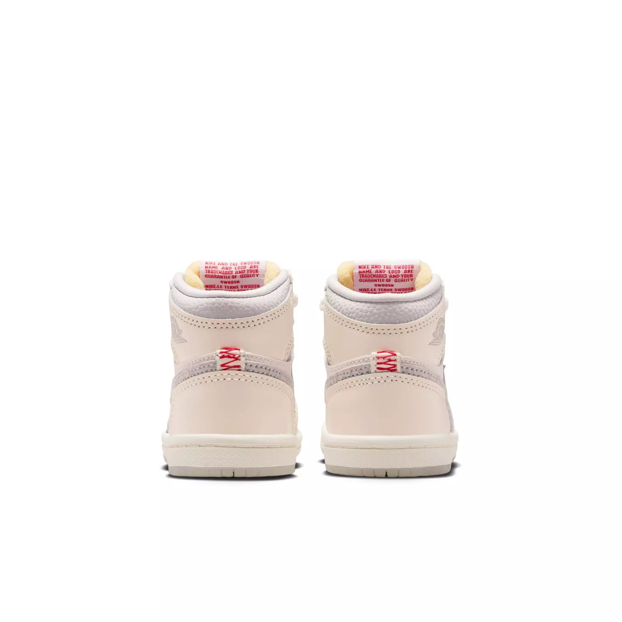 Jordan 1 Retro High OG "Elephant Swoosh" Toddler Kids' Shoe - SAIL/UNIVERSITY RED/PALE IVORY