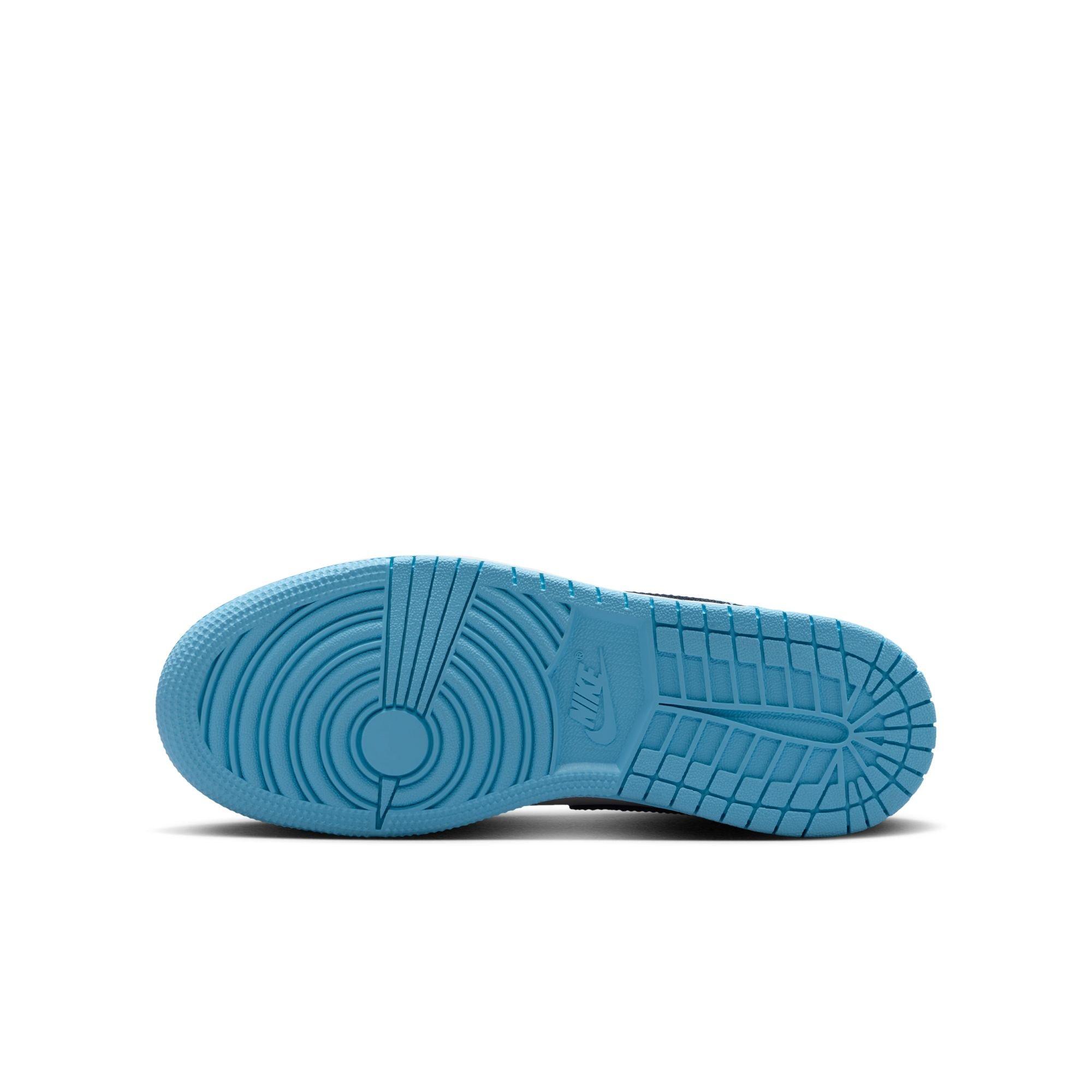 Jordan 1 Low Grade School Boys' "Sail/Blue Void/Blue Chill/Hot Lava" Shoe