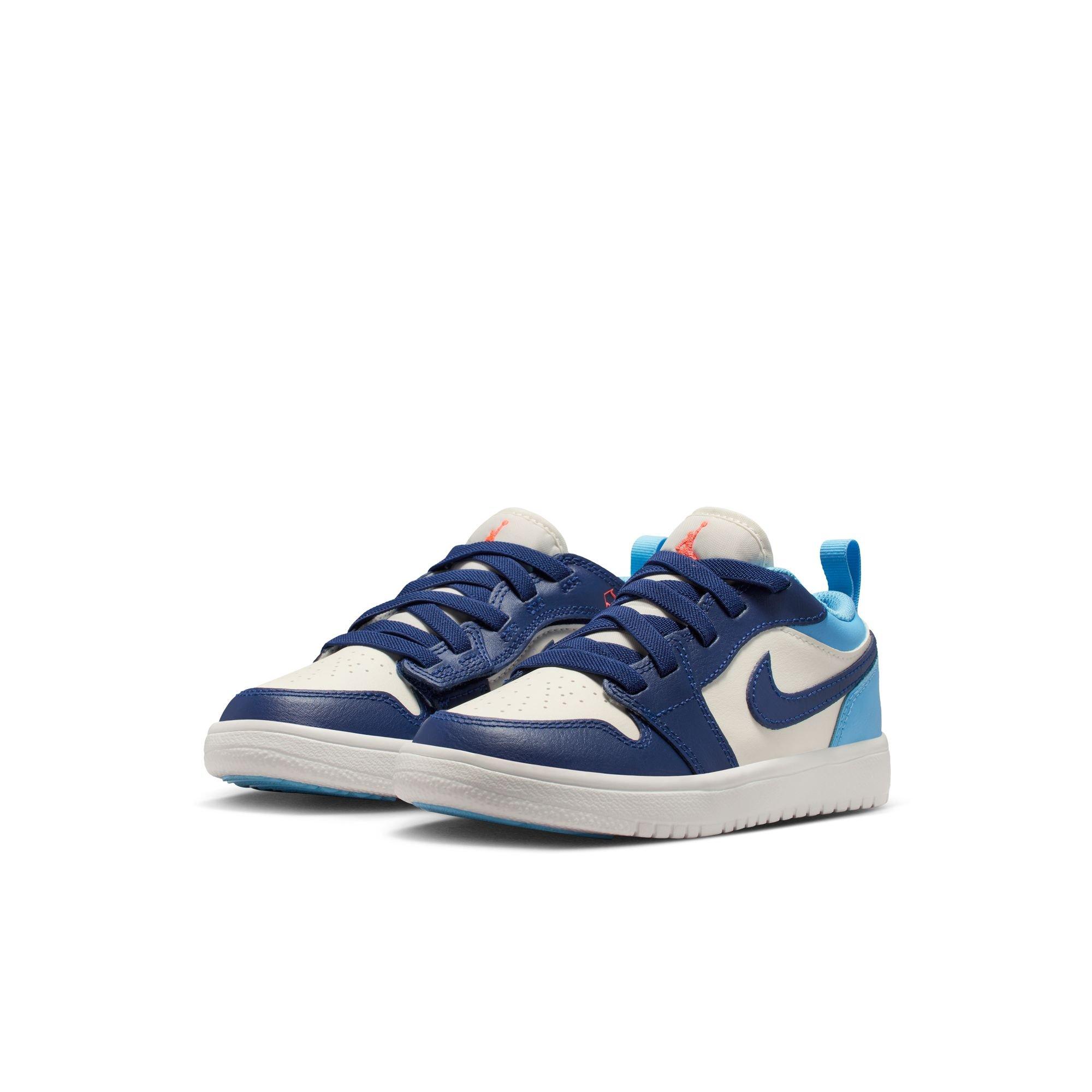 Jordan 1 Low Alt Preschool Boys' "Sail/Blue Void/Blue Chill/Hot Lava" Shoe