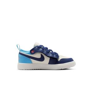 Jordan 1 Low Alt "Sail/Blue Void/Blue Chill/Hot Lava" Preschool Boys' Shoe
