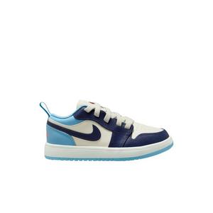 Jordan 1 Low Alt "Sail/Blue Void/Blue Chill/Hot Lava" Preschool Boys' Shoe