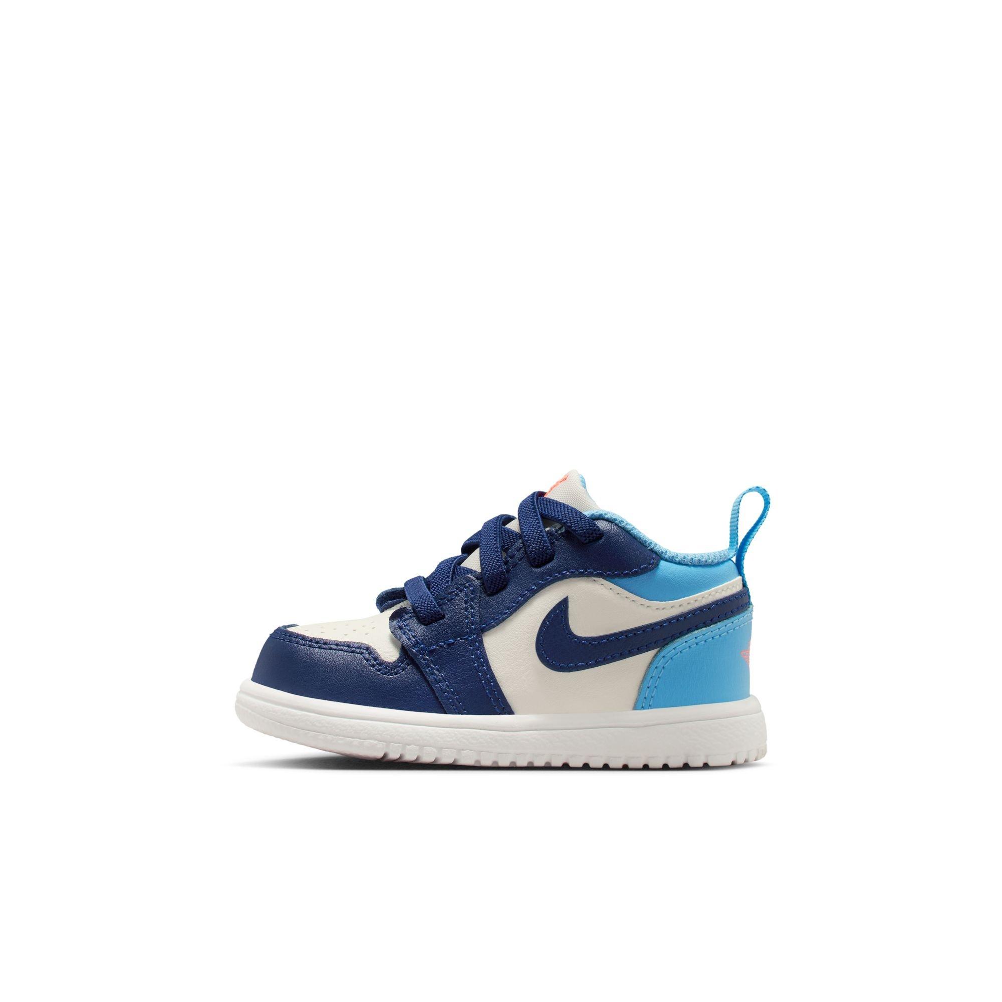 Jordan 1 Low Alt Toddler Boys' "Sail/Blue Void/Blue Chill/Hot Lava" Shoe
