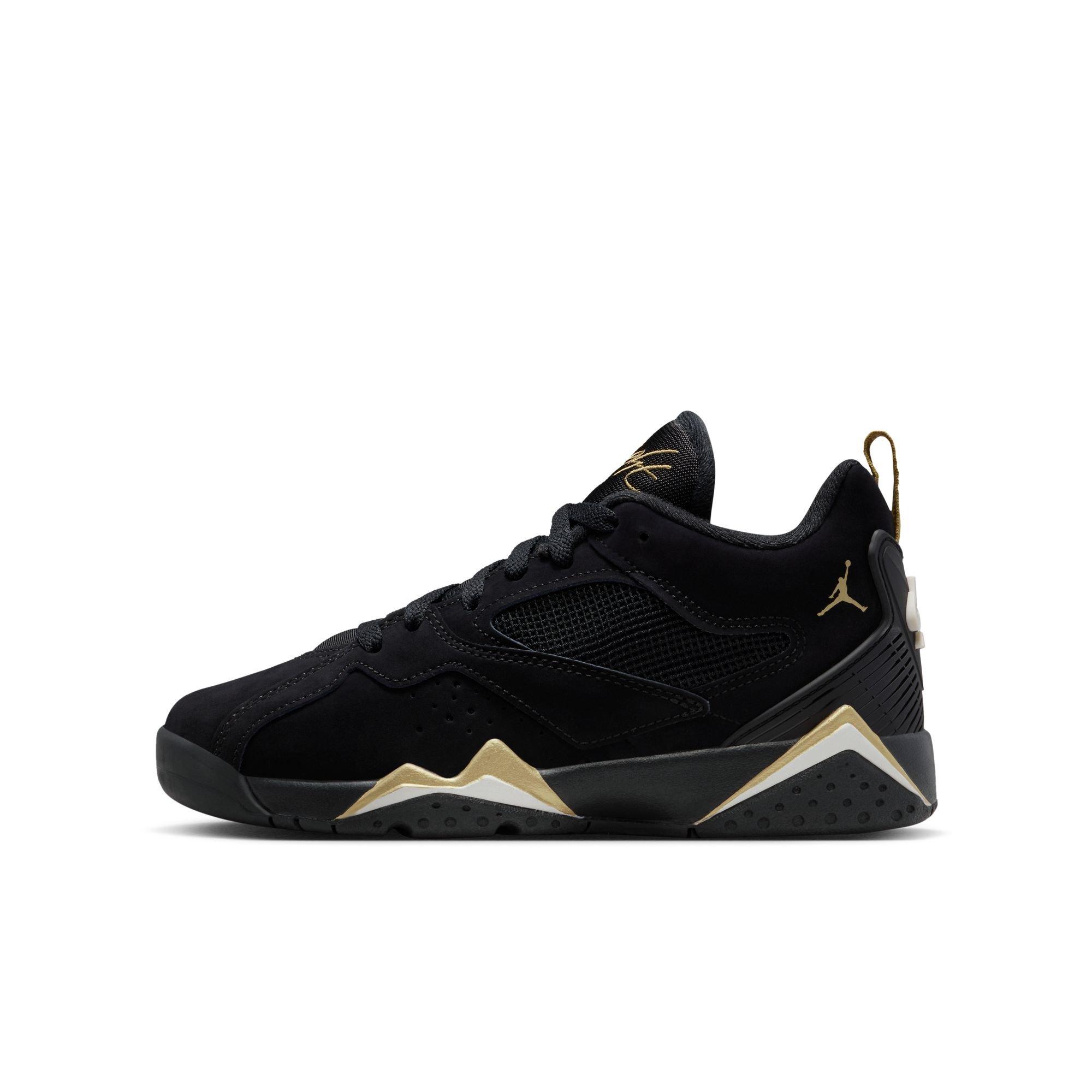 Jordan MVP 92 Grade School Boys' "Black/Metallic Gold/Sail" Shoe