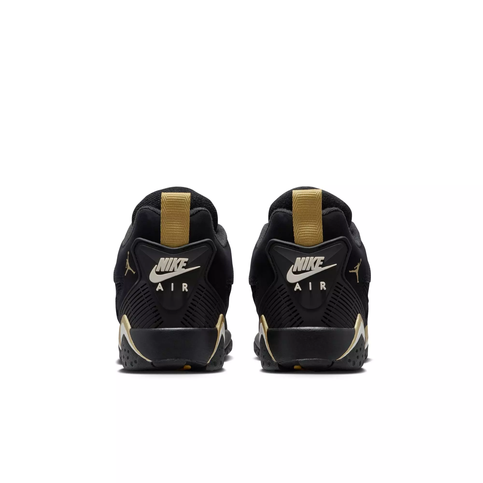 Jordan MVP 92 "Black/Metallic Gold/Sail" Grade School Boys' Shoe - BLACK/GOLD