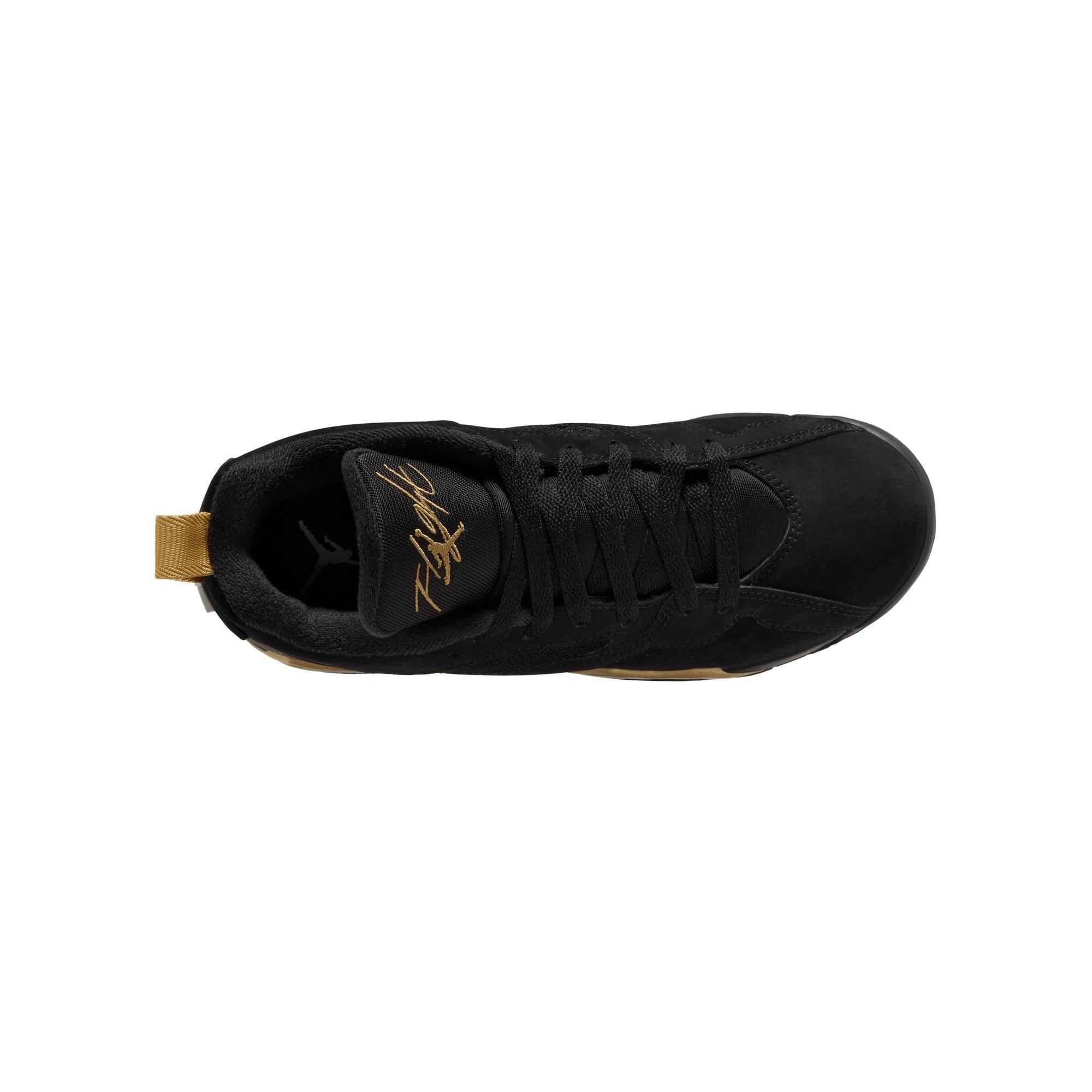 Jordan MVP 92 Grade School Boys' "Black/Metallic Gold/Sail" Shoe
