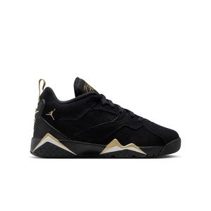 Jordan MVP 92 "Black/Metallic Gold/Sail" Grade School Boys' Shoe