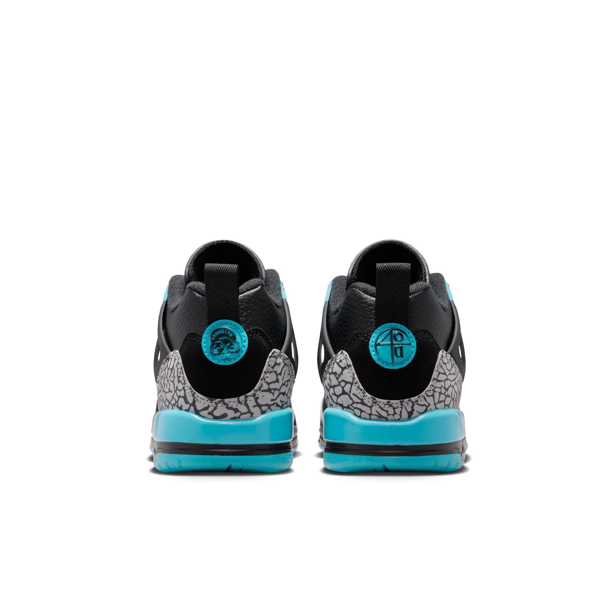 Jordan Spizike Low Grade School Boys' "Black/Wolf Grey/Gamma Blue" Shoe
