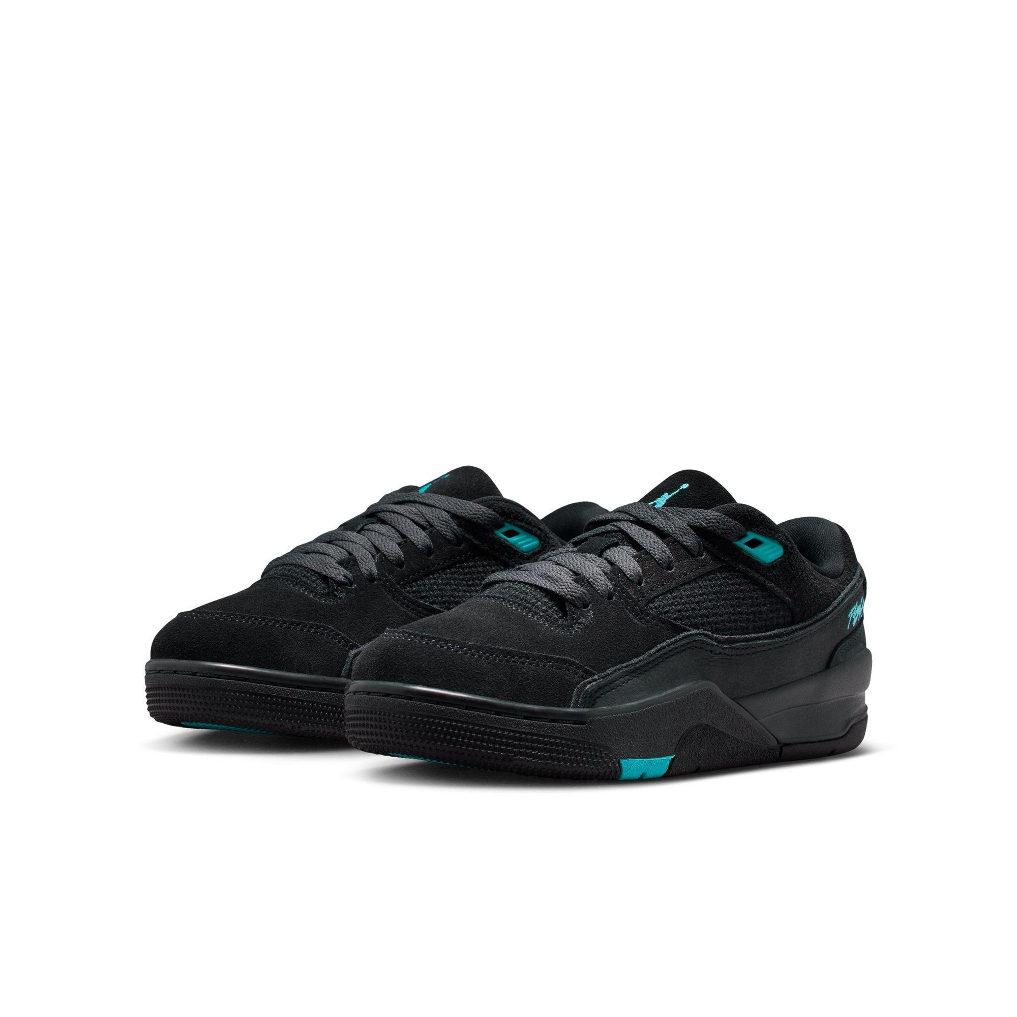 Jordan Flight Court Grade School Boys' "Black/Gamma Blue/Anthracite" Shoe