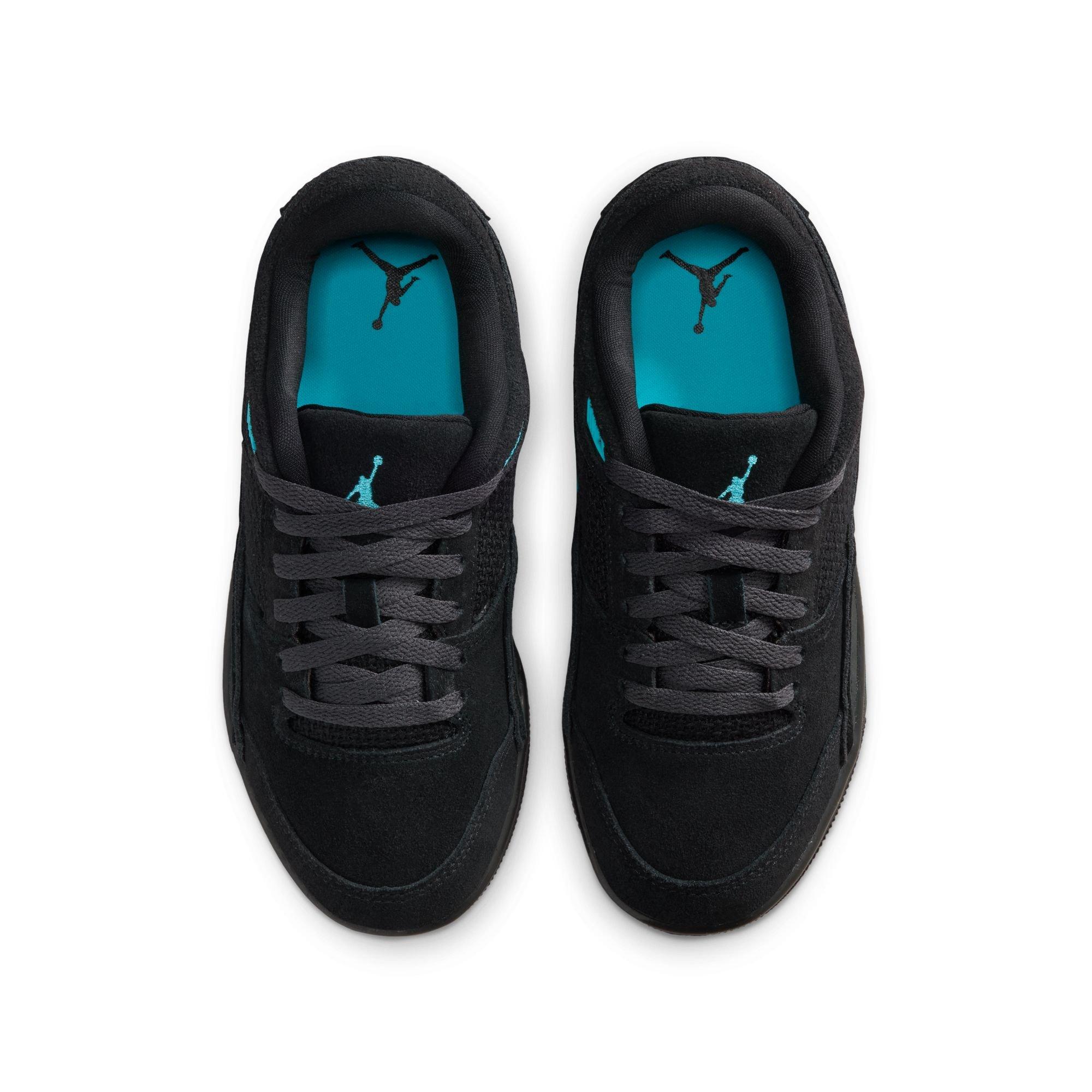 Jordan Flight Court Grade School Boys' "Black/Gamma Blue/Anthracite" Shoe