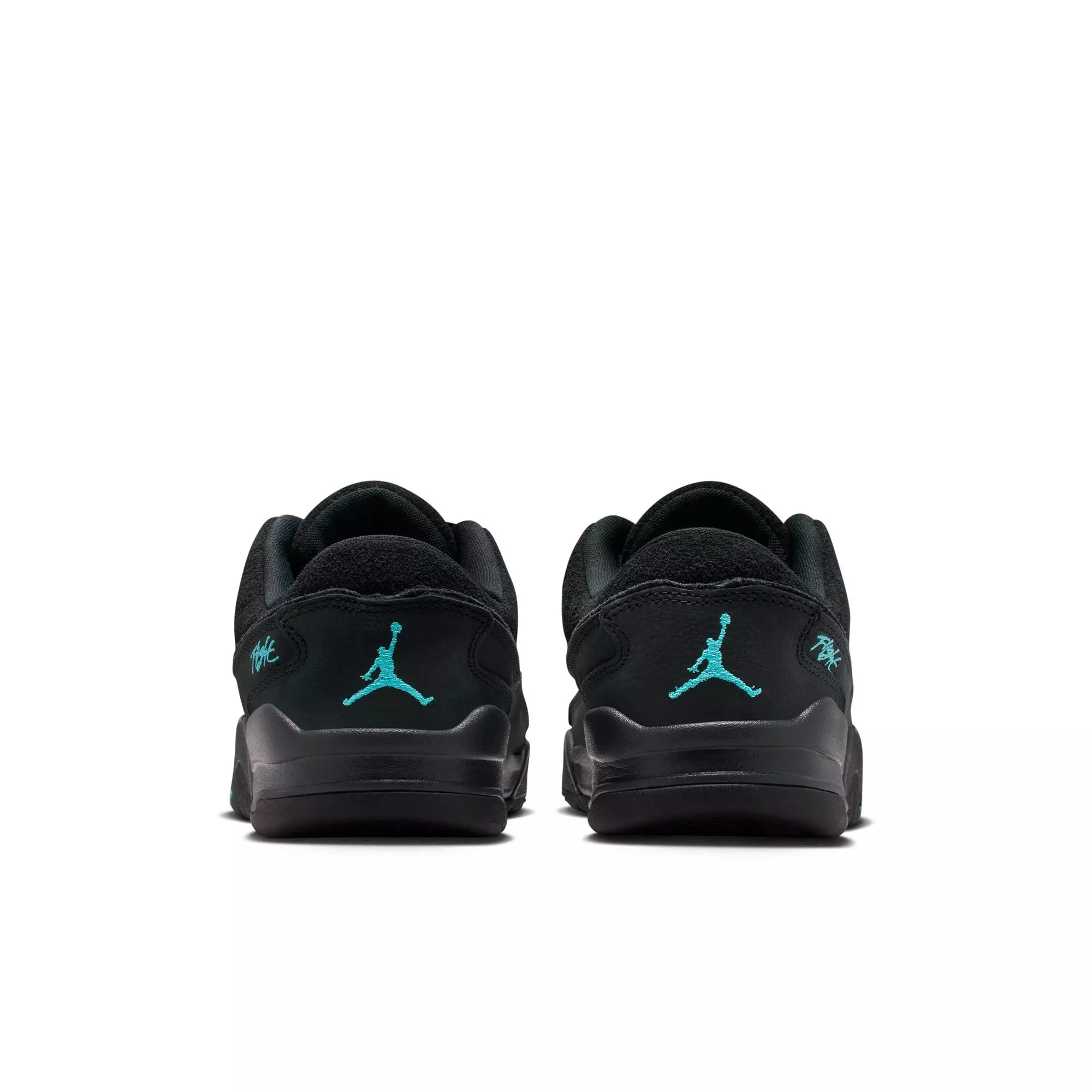 Jordan Flight Court "Black/Gamma Blue/Anthracite" Grade School Boys' Shoe - BLACK/BLUE