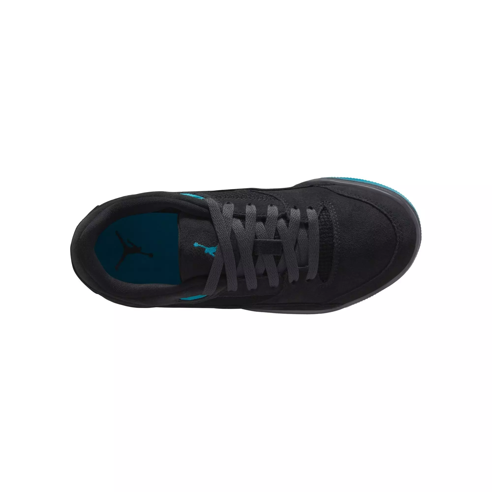 Jordan Flight Court "Black/Gamma Blue/Anthracite" Grade School Boys' Shoe - BLACK/BLUE