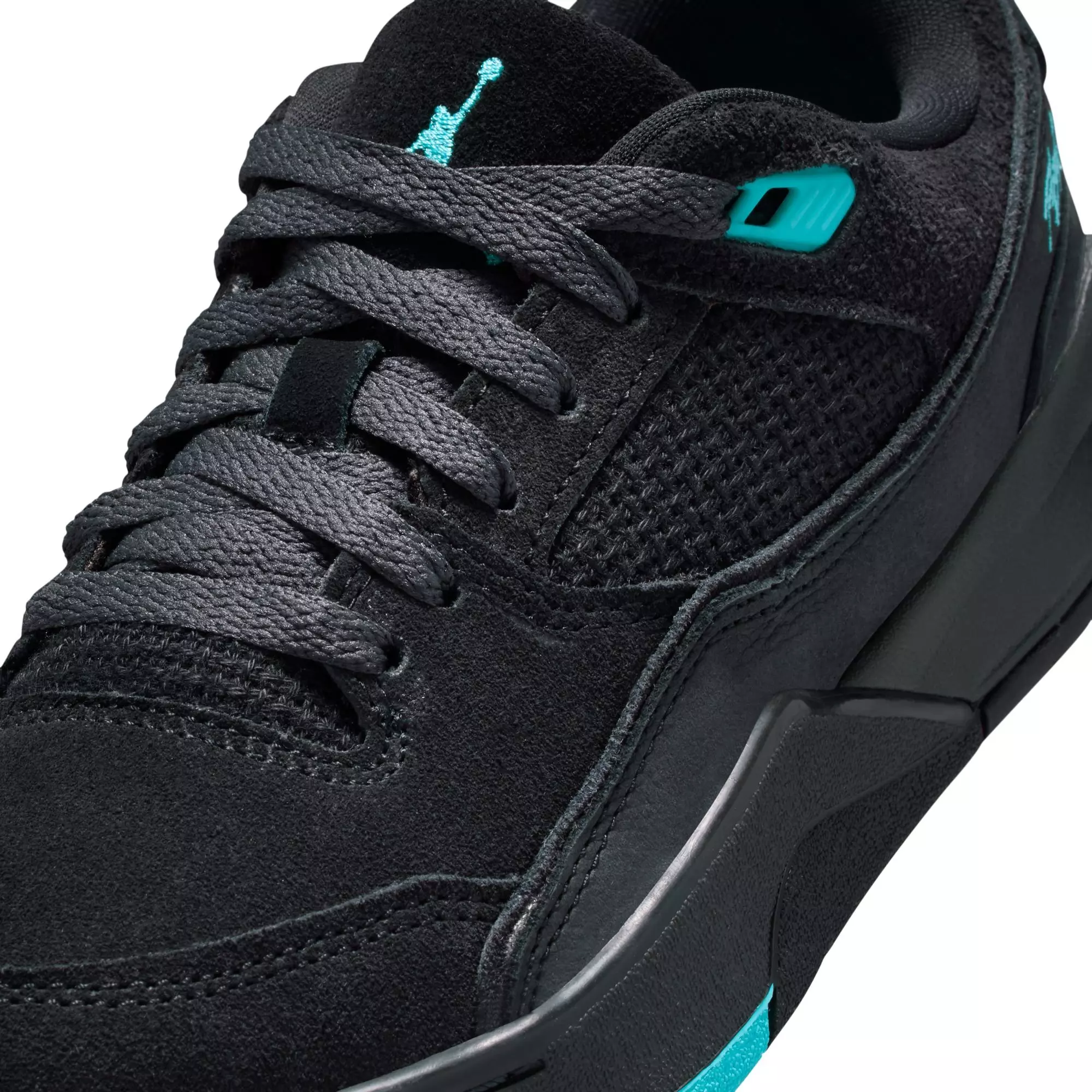 Jordan Flight Court "Black/Gamma Blue/Anthracite" Grade School Boys' Shoe - BLACK/BLUE