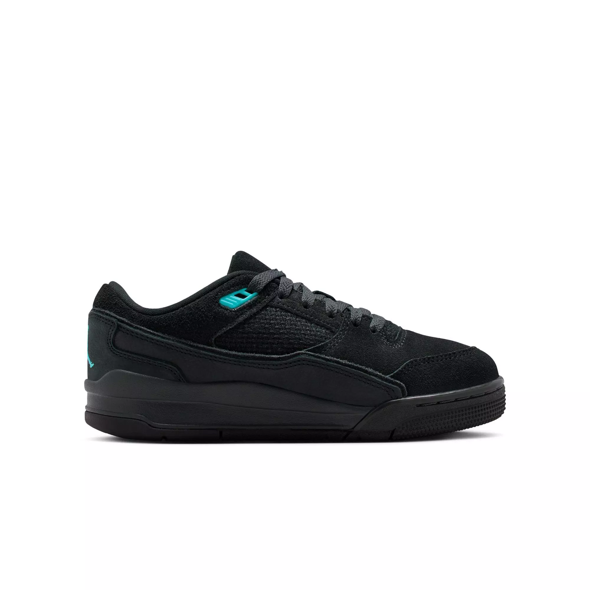 Jordan Flight Court "Black/Gamma Blue/Anthracite" Grade School Boys' Shoe - BLACK/BLUE