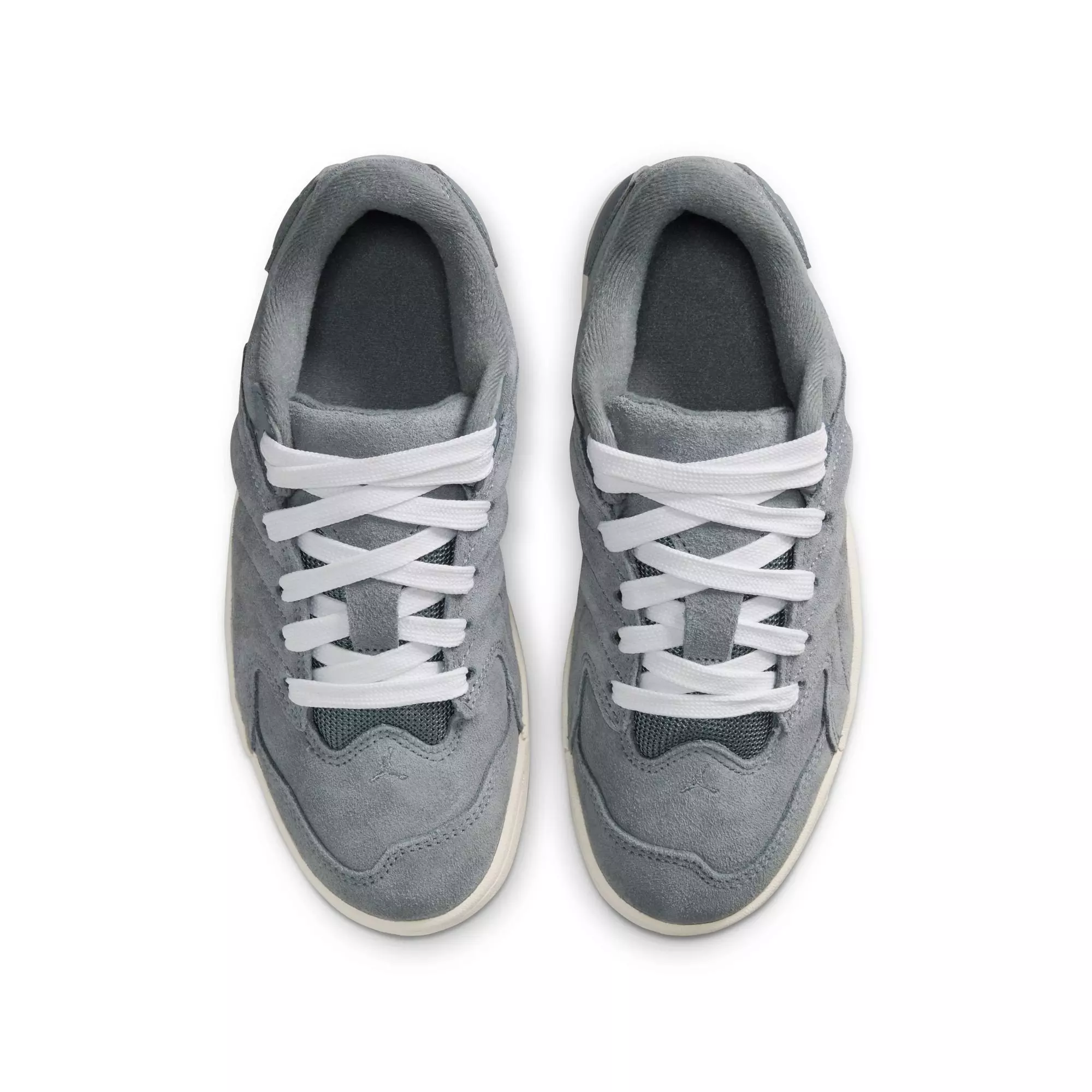 Jordan Session "Cool Grey/Varsity Red/Phantom White" Grade School Boys' Shoe - GREY