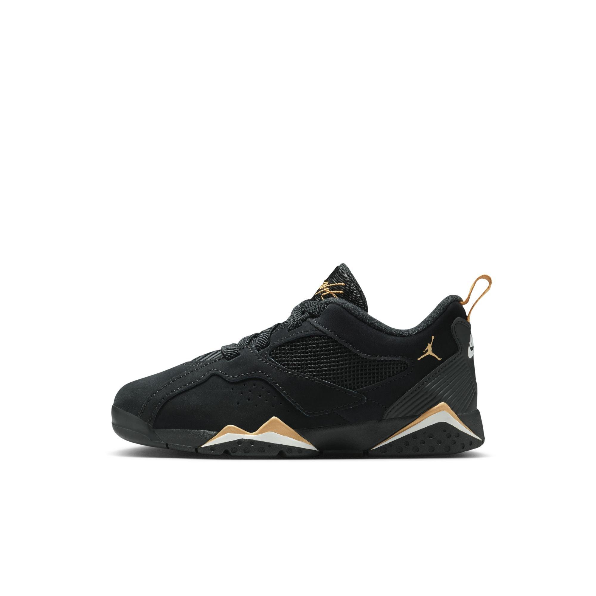 Jordan MVP 92 "Black/Metallic Gold/Sail" Preschool Boys' Shoe