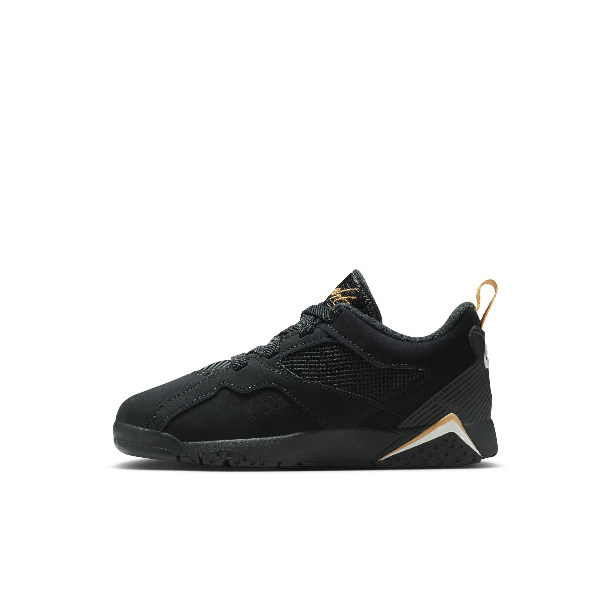 Jordan MVP 92 "Black/Metallic Gold/Sail" Preschool Boys' Shoe