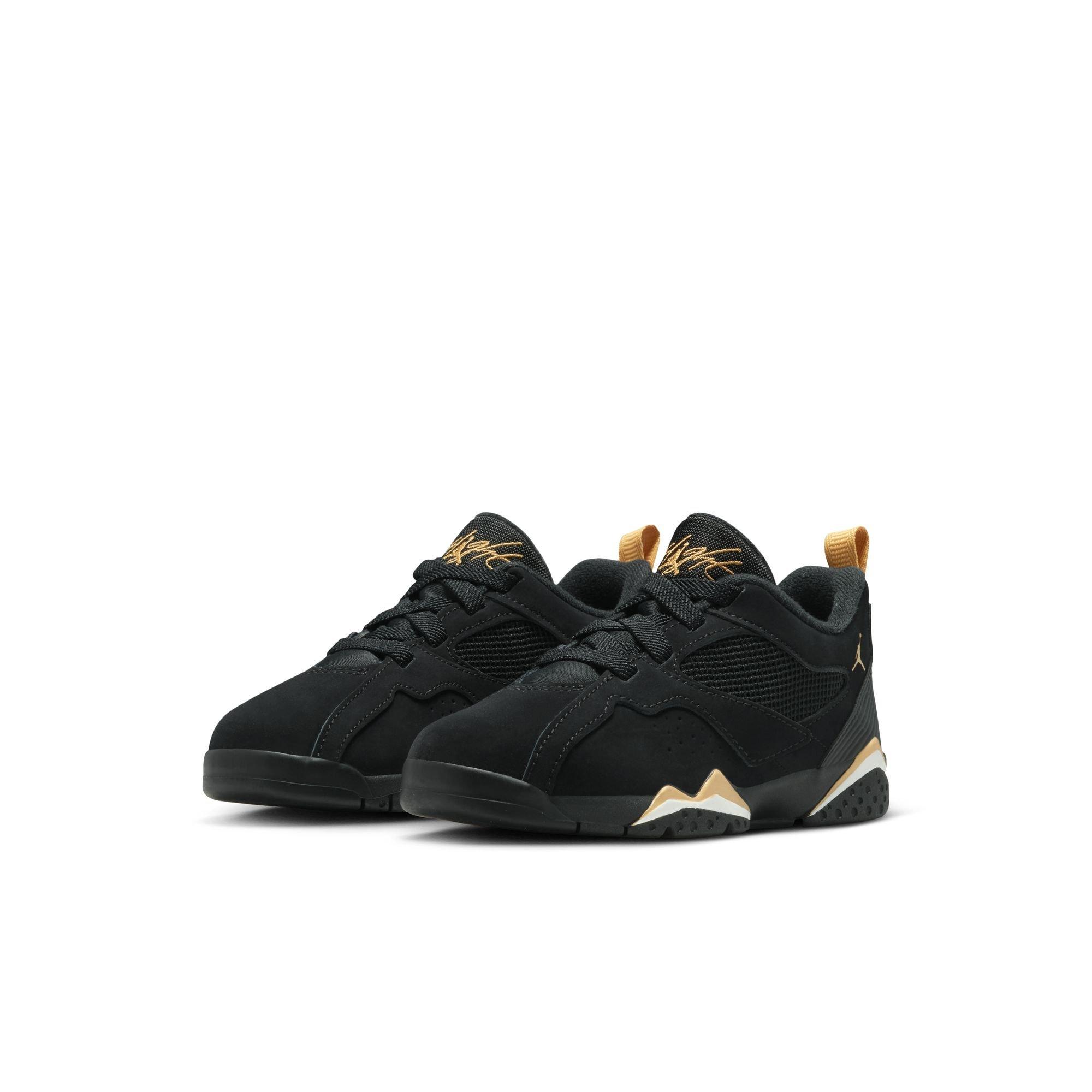 Jordan MVP 92 "Black/Metallic Gold/Sail" Preschool Boys' Shoe