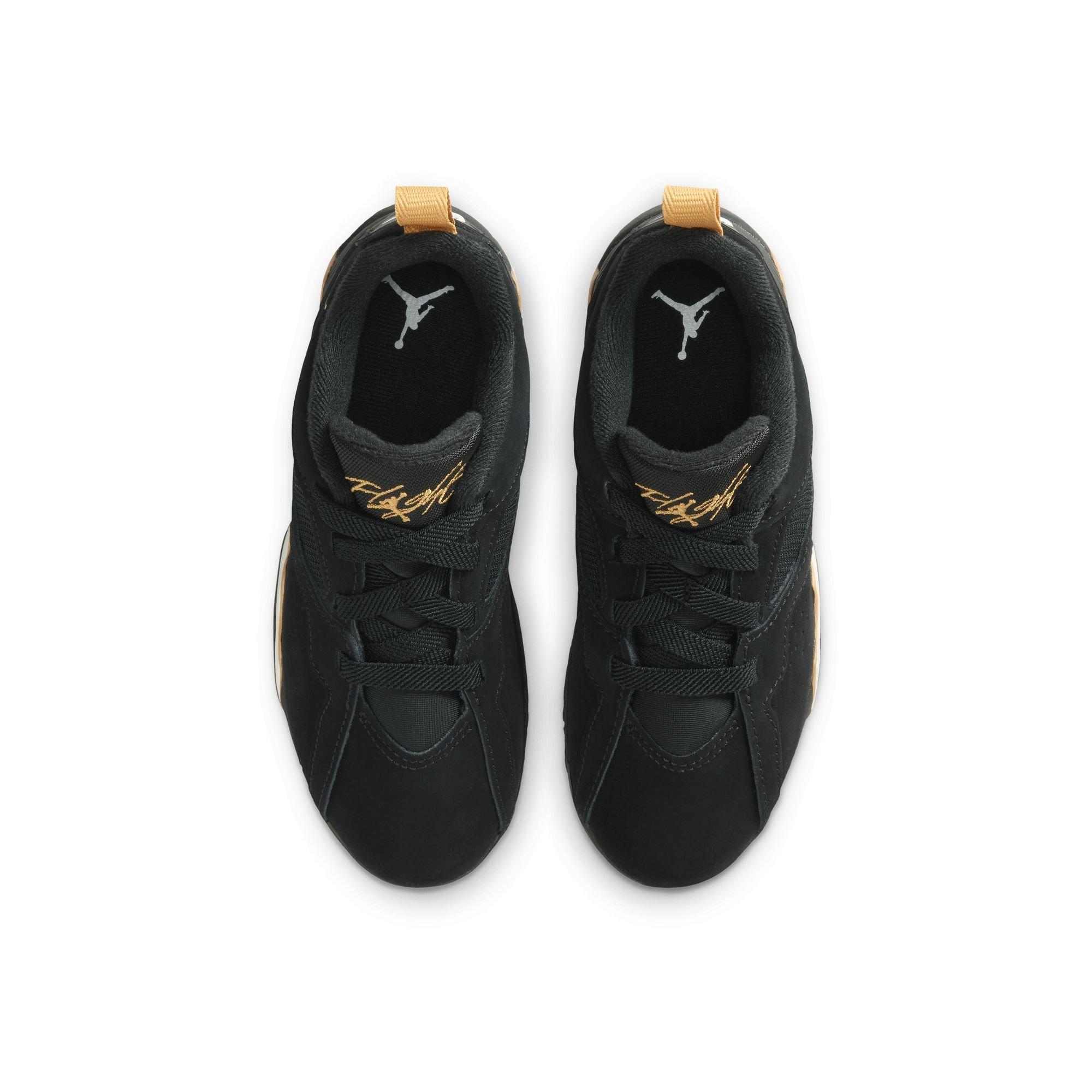 Jordan MVP 92 "Black/Metallic Gold/Sail" Preschool Boys' Shoe