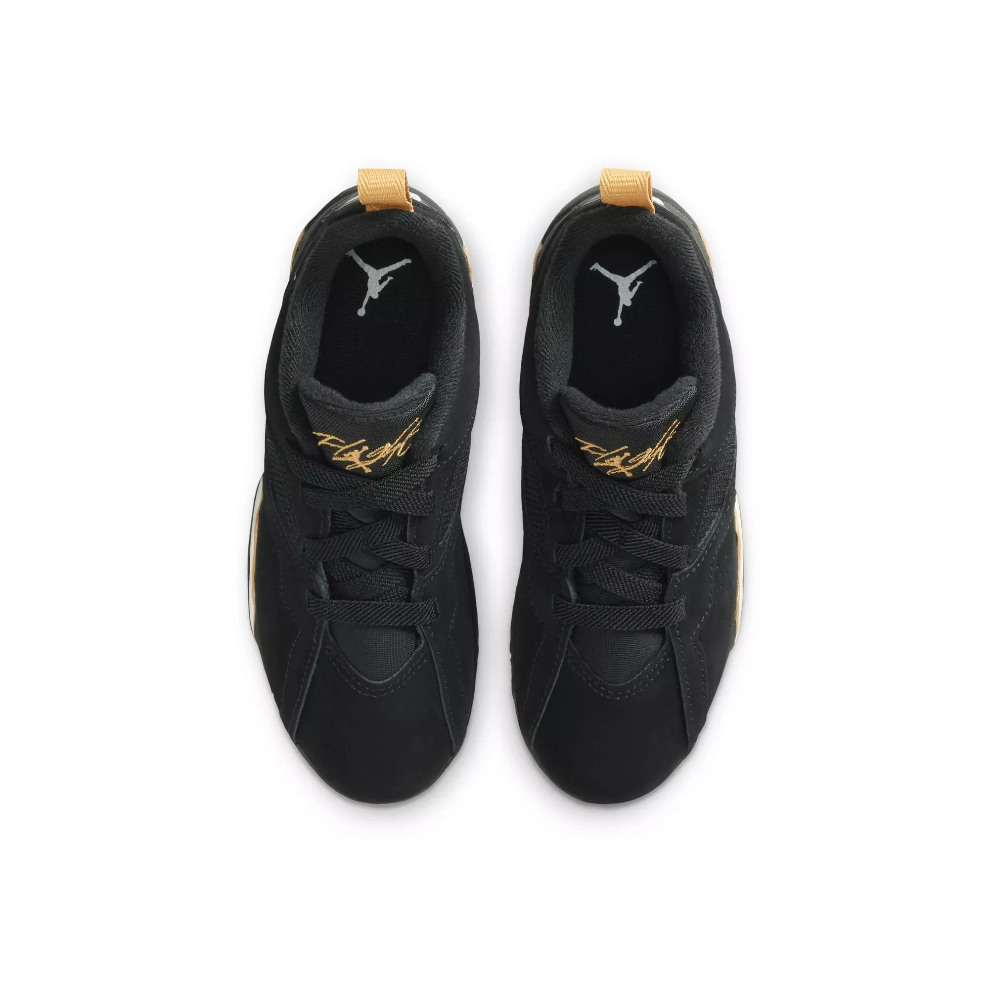 Jordan MVP 92 "Black/Metallic Gold/Sail" Preschool Boys' Shoe - BLACK/GOLD
