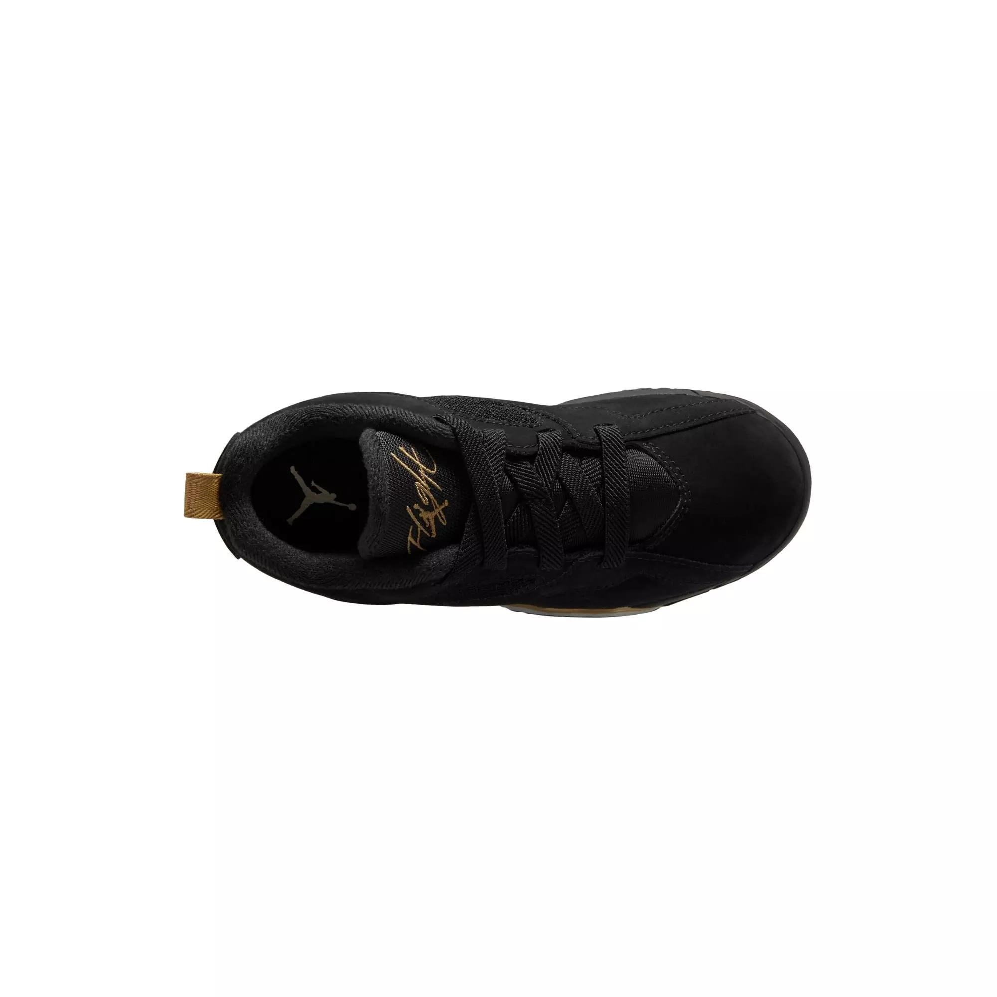 Jordan MVP 92 "Black/Metallic Gold/Sail" Preschool Boys' Shoe - BLACK/GOLD