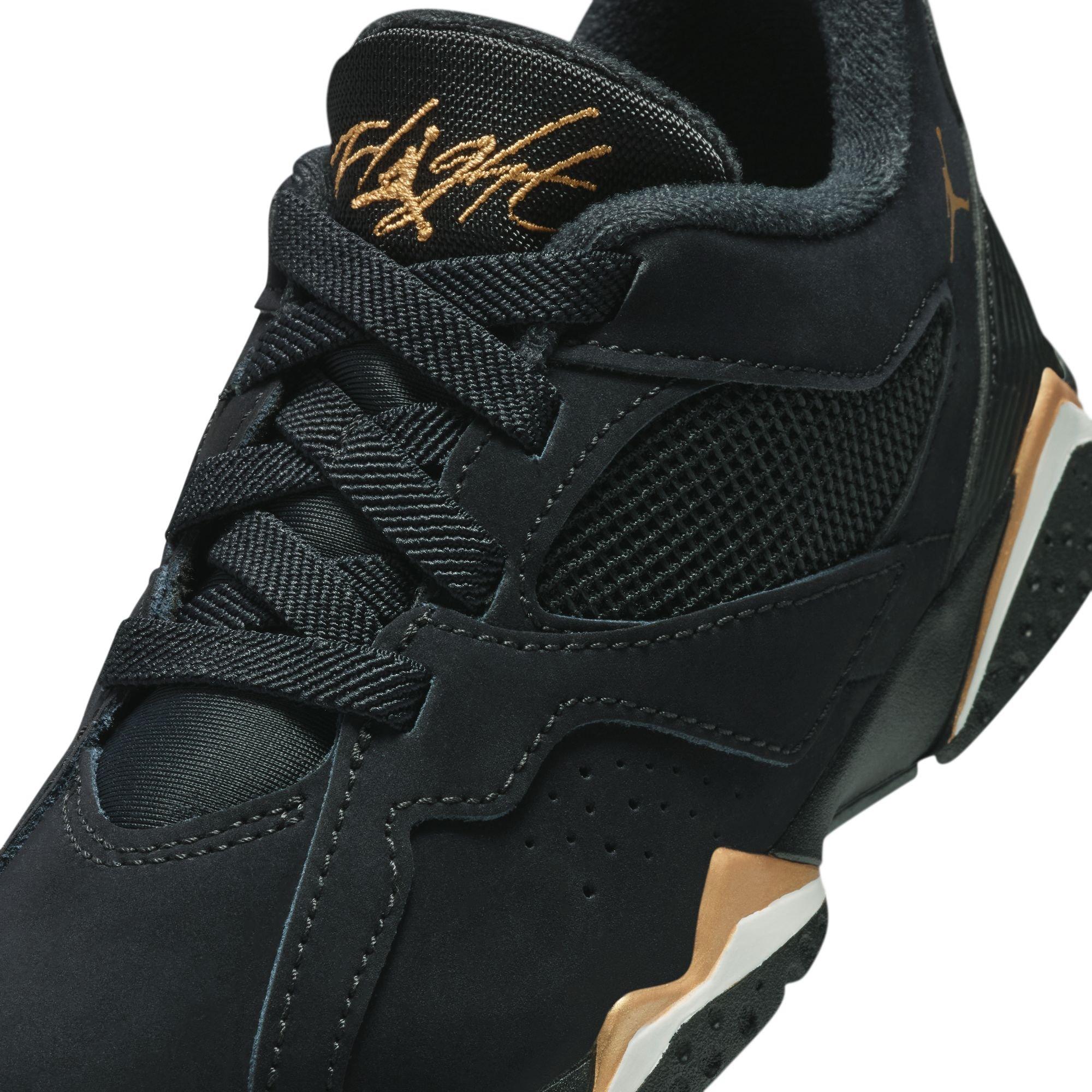Jordan MVP 92 "Black/Metallic Gold/Sail" Preschool Boys' Shoe