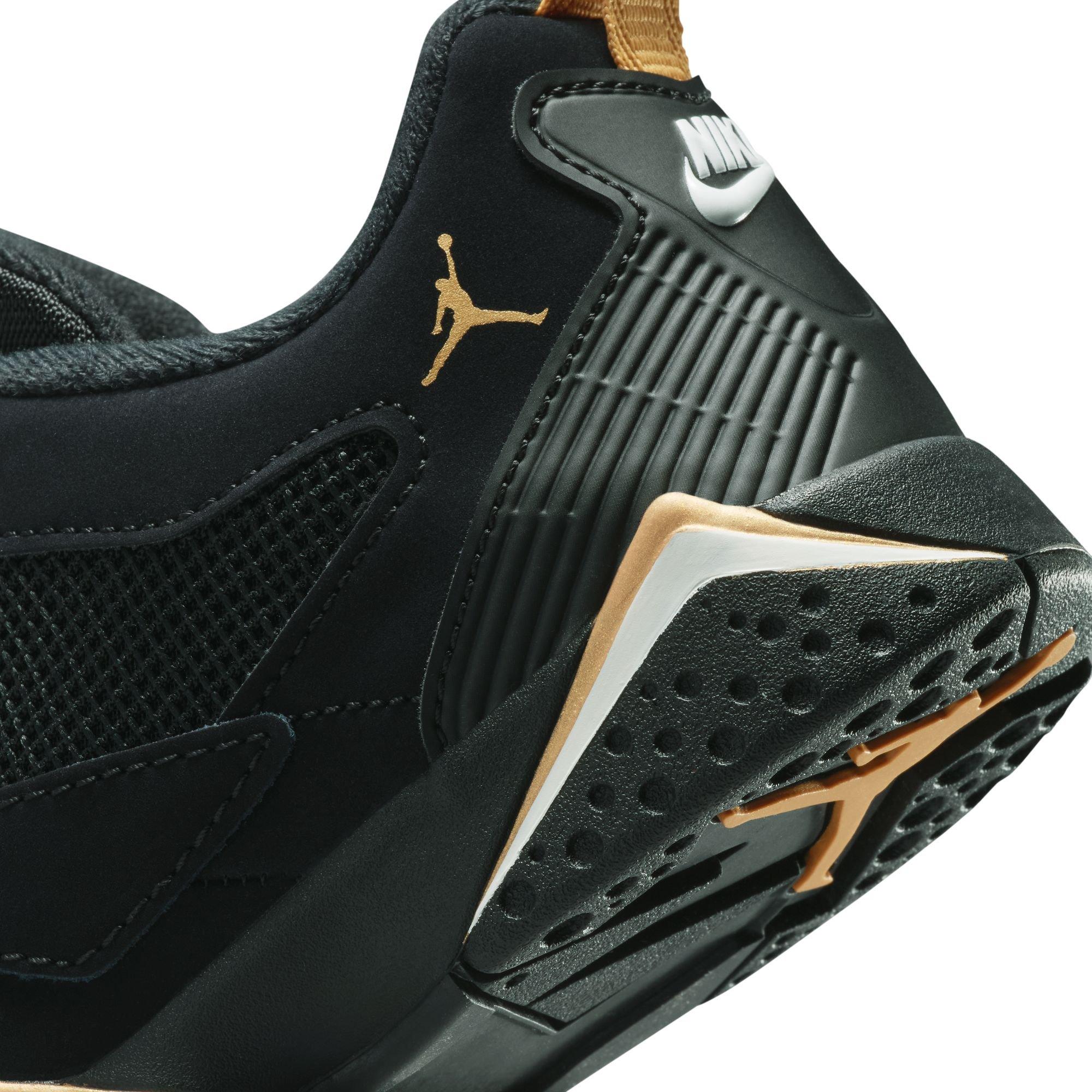 Jordan MVP 92 "Black/Metallic Gold/Sail" Preschool Boys' Shoe