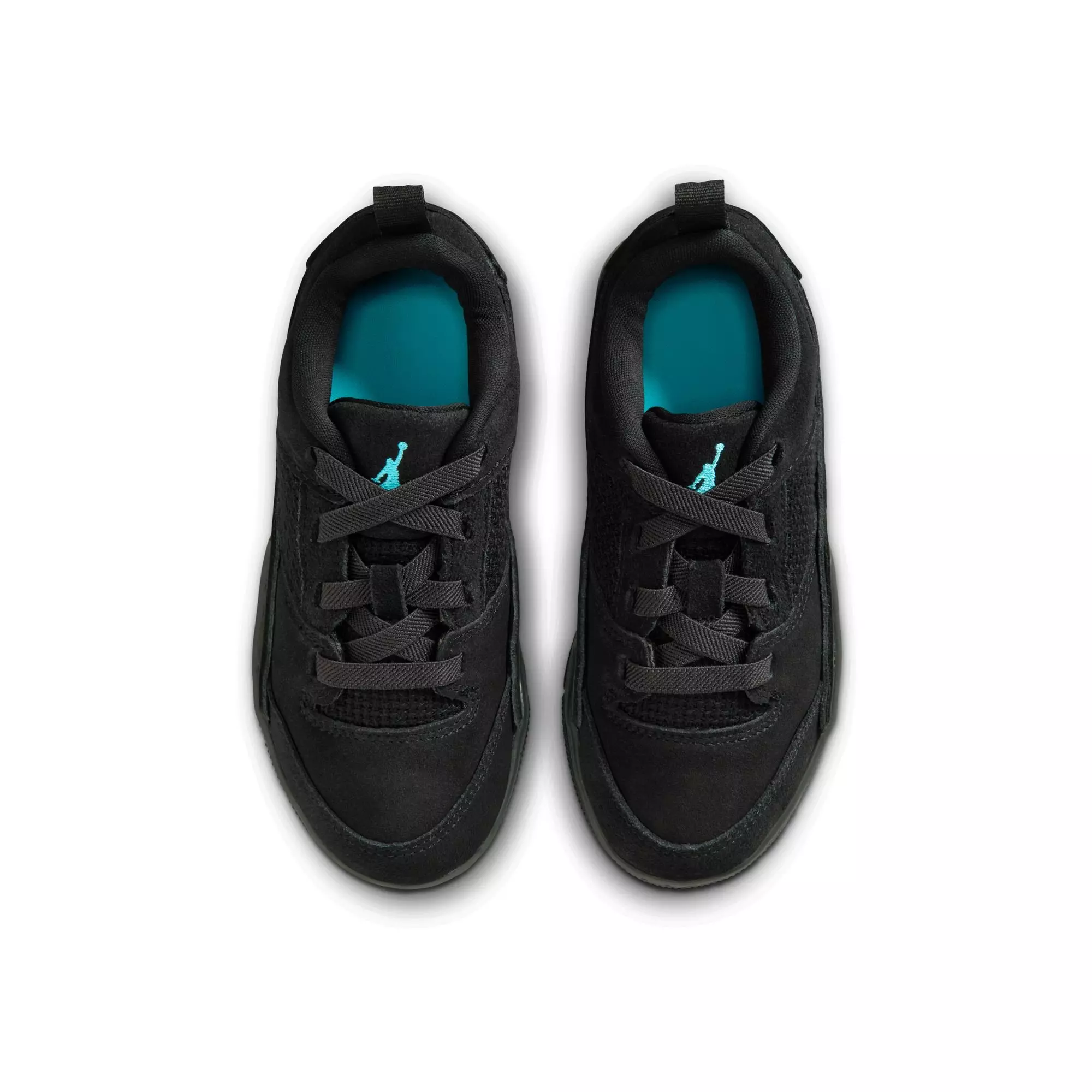 Jordan Flight Court "Black/Gamma Blue/Anthracite" Preschool Boys' Shoe - BLACK/BLUE