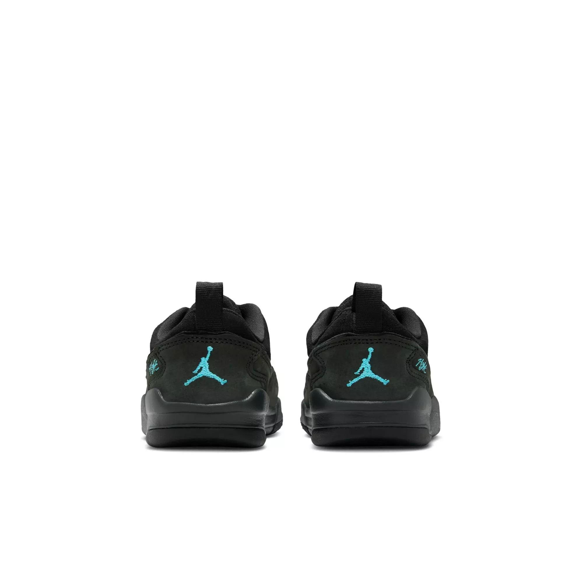 Jordan Flight Court "Black/Gamma Blue/Anthracite" Preschool Boys' Shoe - BLACK/BLUE
