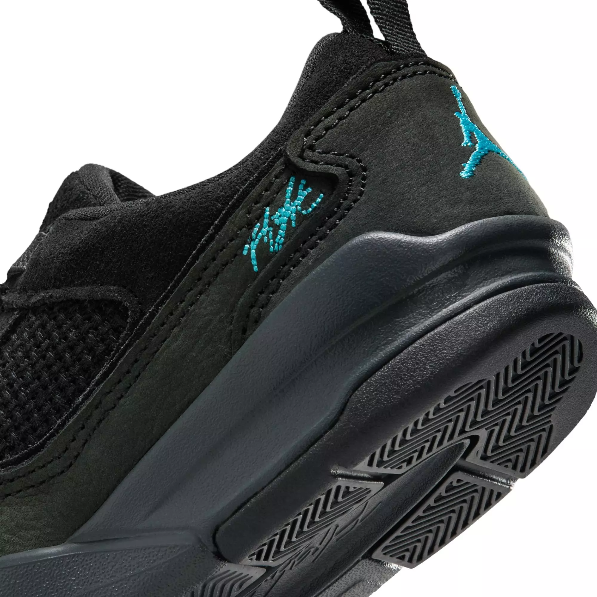Jordan Flight Court "Black/Gamma Blue/Anthracite" Preschool Boys' Shoe - BLACK/BLUE