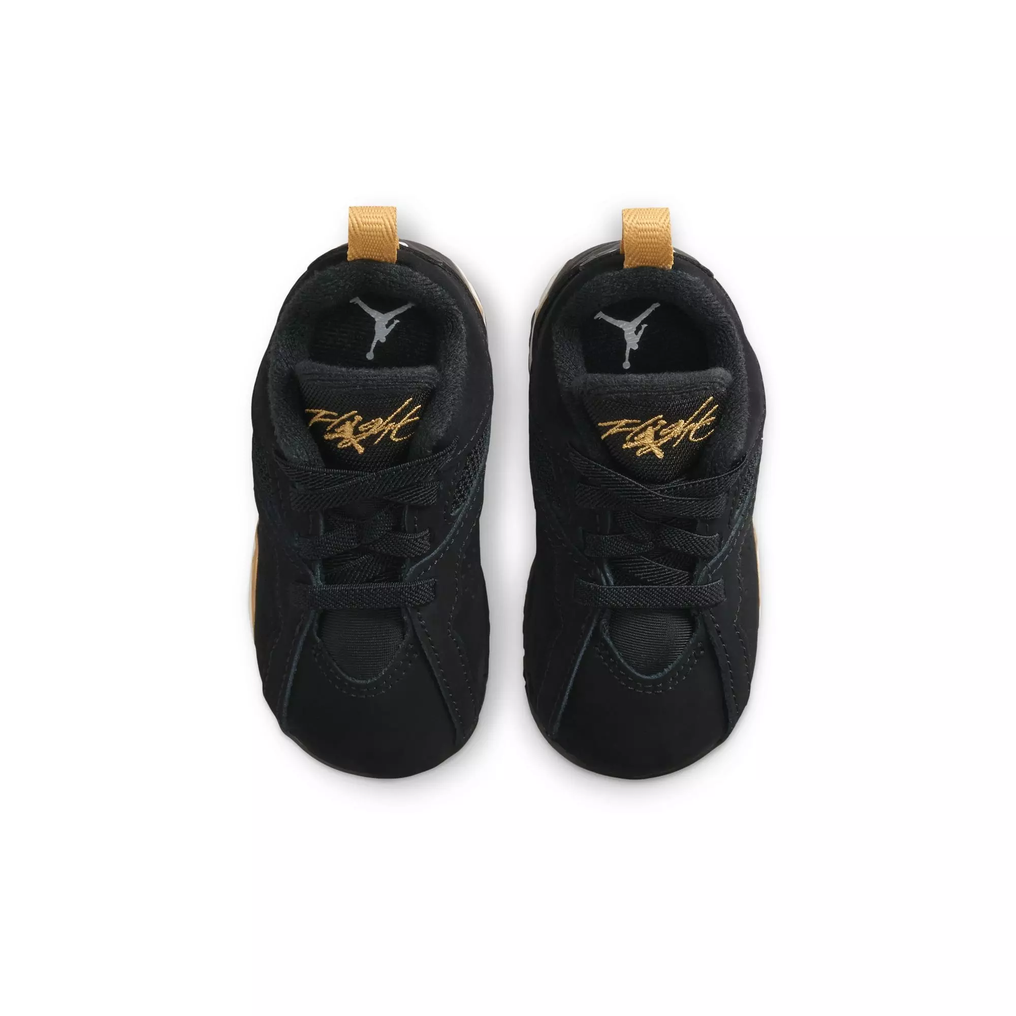 Jordan MVP 92 "Black/Metallic Gold/Sail" Toddler Boys' Shoe - BLACK/GOLD