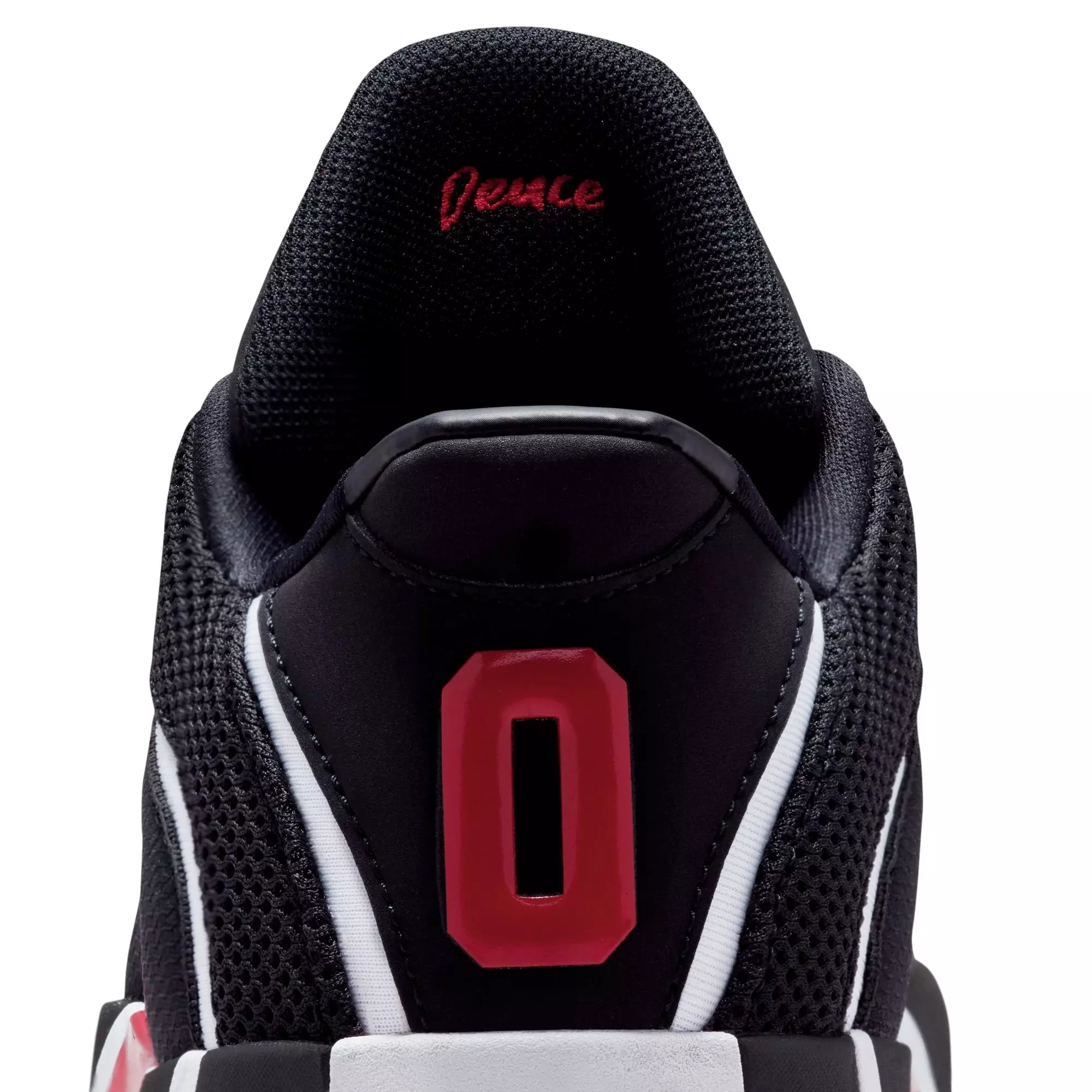 Jordan Tatum 4 "Bloodline" Grade School Kids' Basketball Shoe - BLACK/UNIVERSITY RED/WHITE