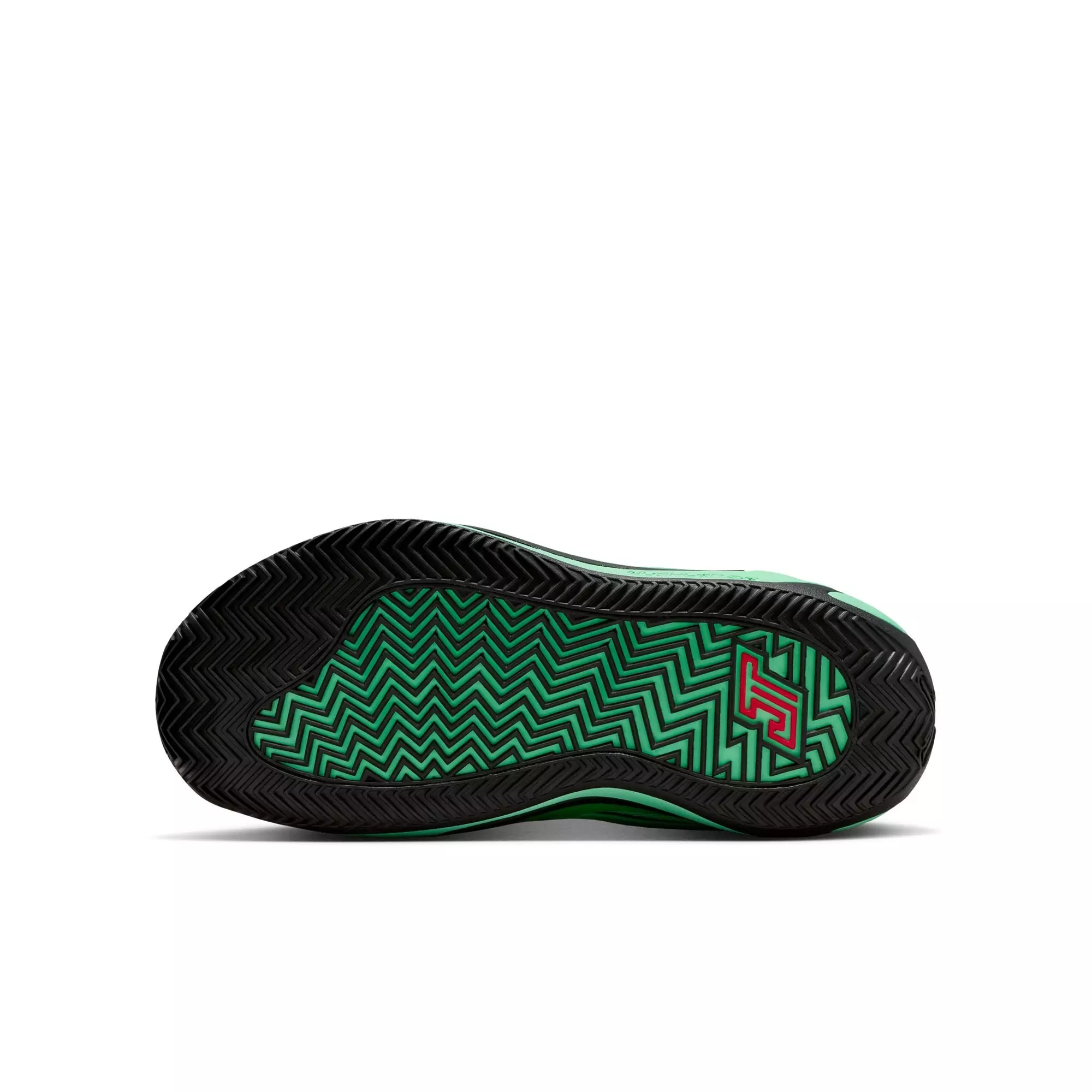 Jordan Tatum 4 "Green Glow" Grade School Kids' Basketball Shoe - GREEN GLOW/BLACK/BRIGHT CRIMSON