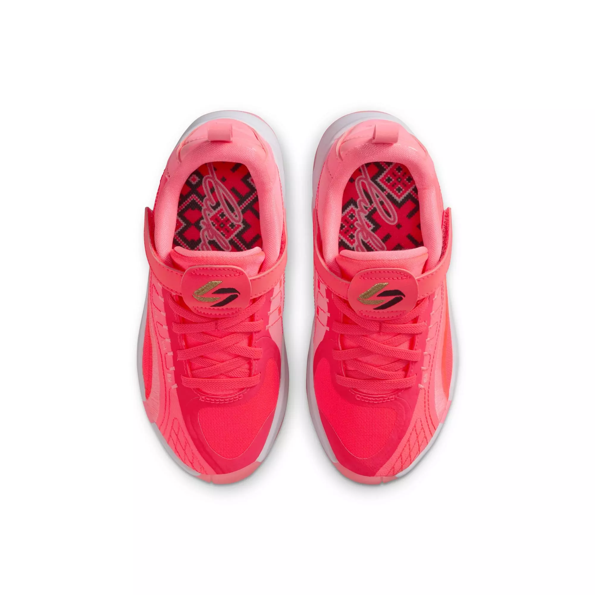 Jordan Luka 4 "Hčerka" Preschool Kids' Basketball Shoe - FLASH CRIMSON/BLACK/SUNSET PULSE