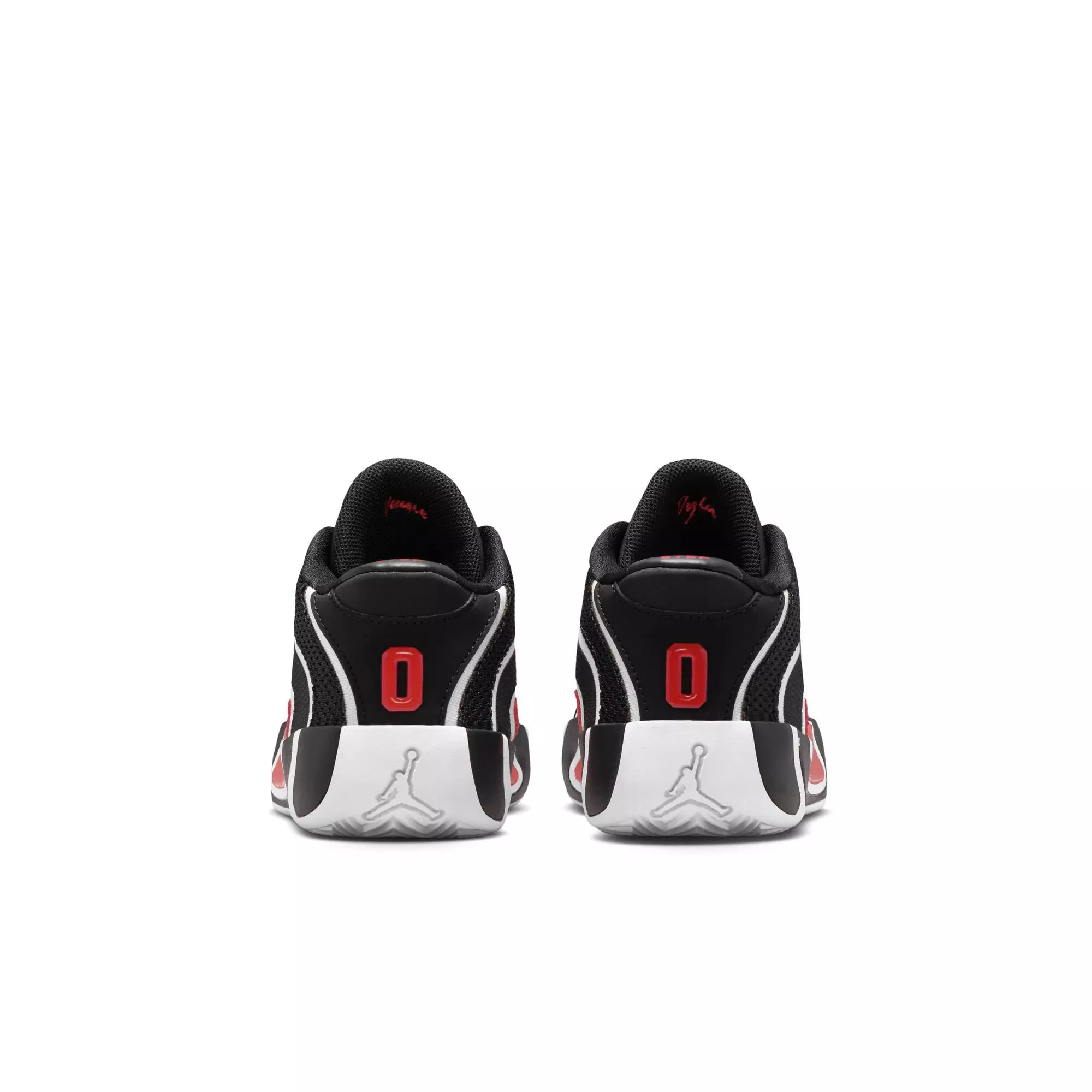 Jordan Tatum 4 "Bloodline" Preschool Kids' Basketball Shoe - BLACK/UNIVERSITY RED/WHITE