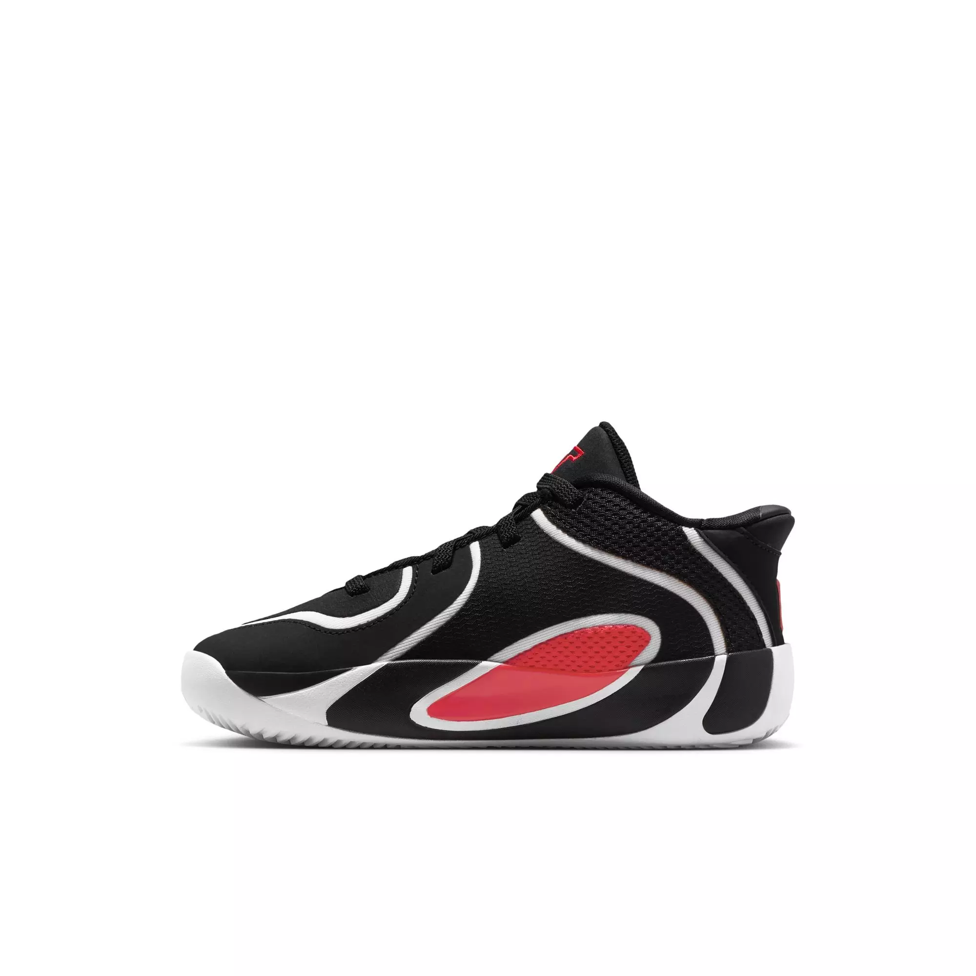 Jordan Tatum 4 "Bloodline" Preschool Kids' Basketball Shoe - BLACK/UNIVERSITY RED/WHITE