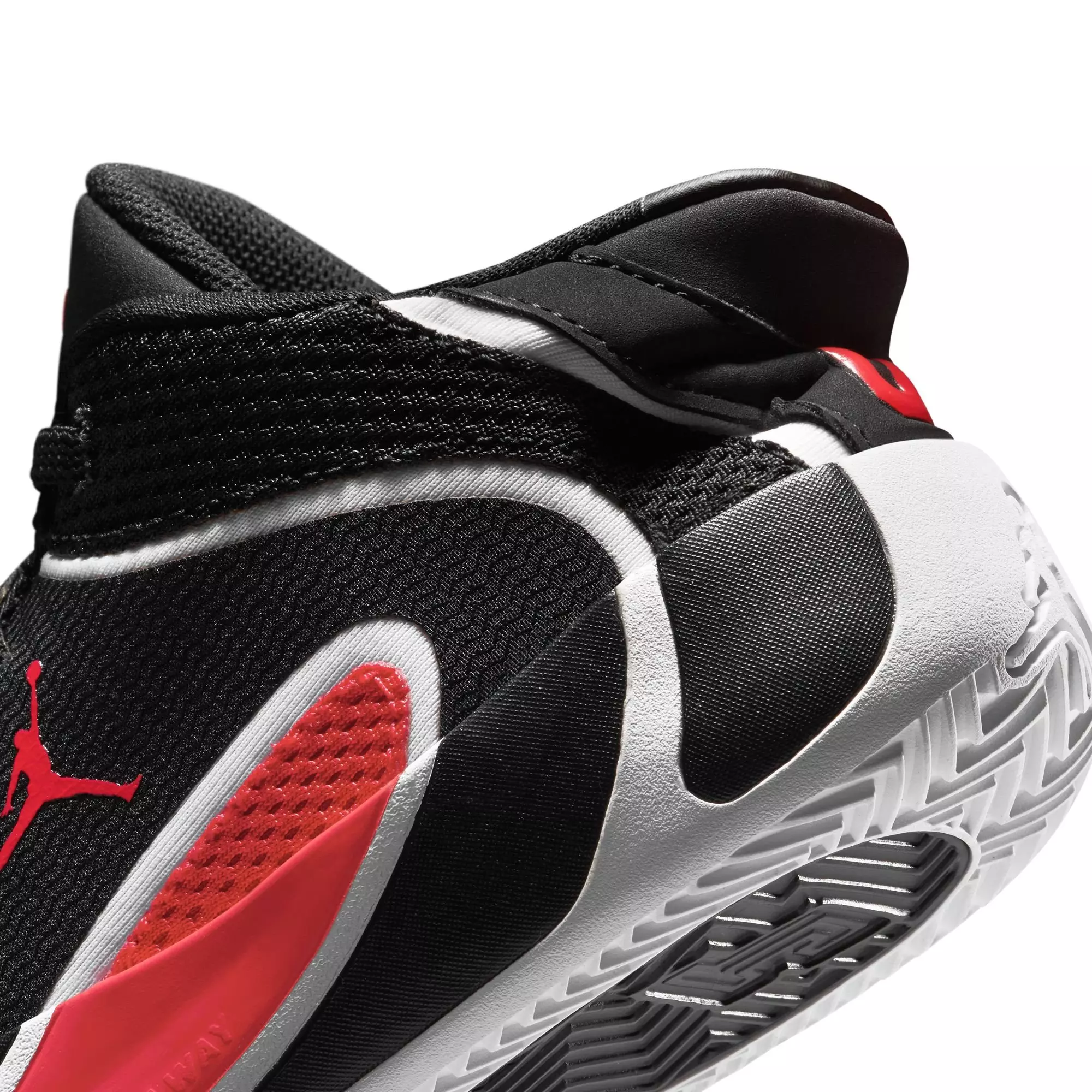 Jordan Tatum 4 "Bloodline" Preschool Kids' Basketball Shoe - BLACK/UNIVERSITY RED/WHITE