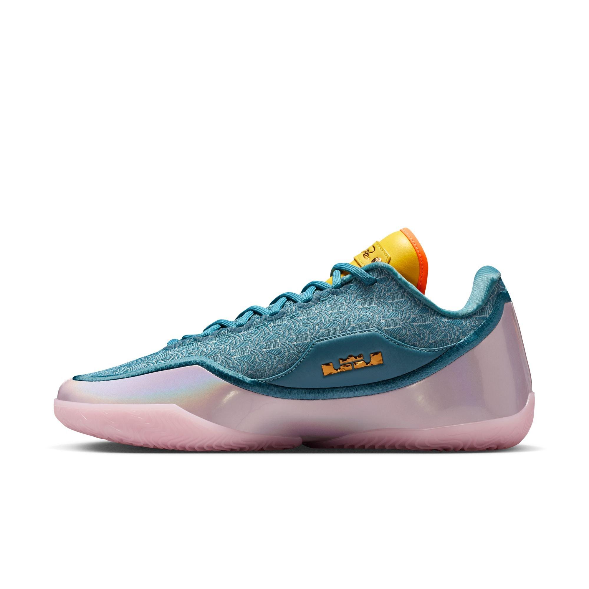 Nike LeBron XXIII "Miami Twice" Men's Basketball Shoe - SMOKEY BLUE/MULTI-COLOR/LIGHTENING Thumbnail View 16